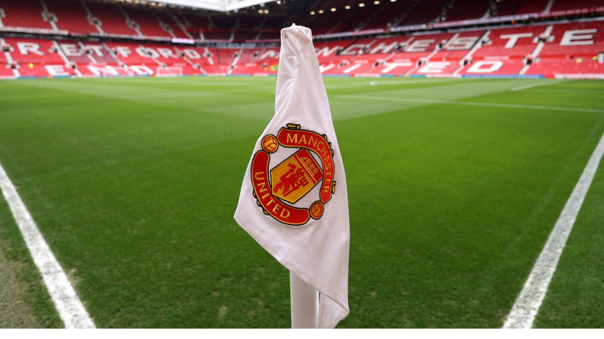 Old Trafford corner flag