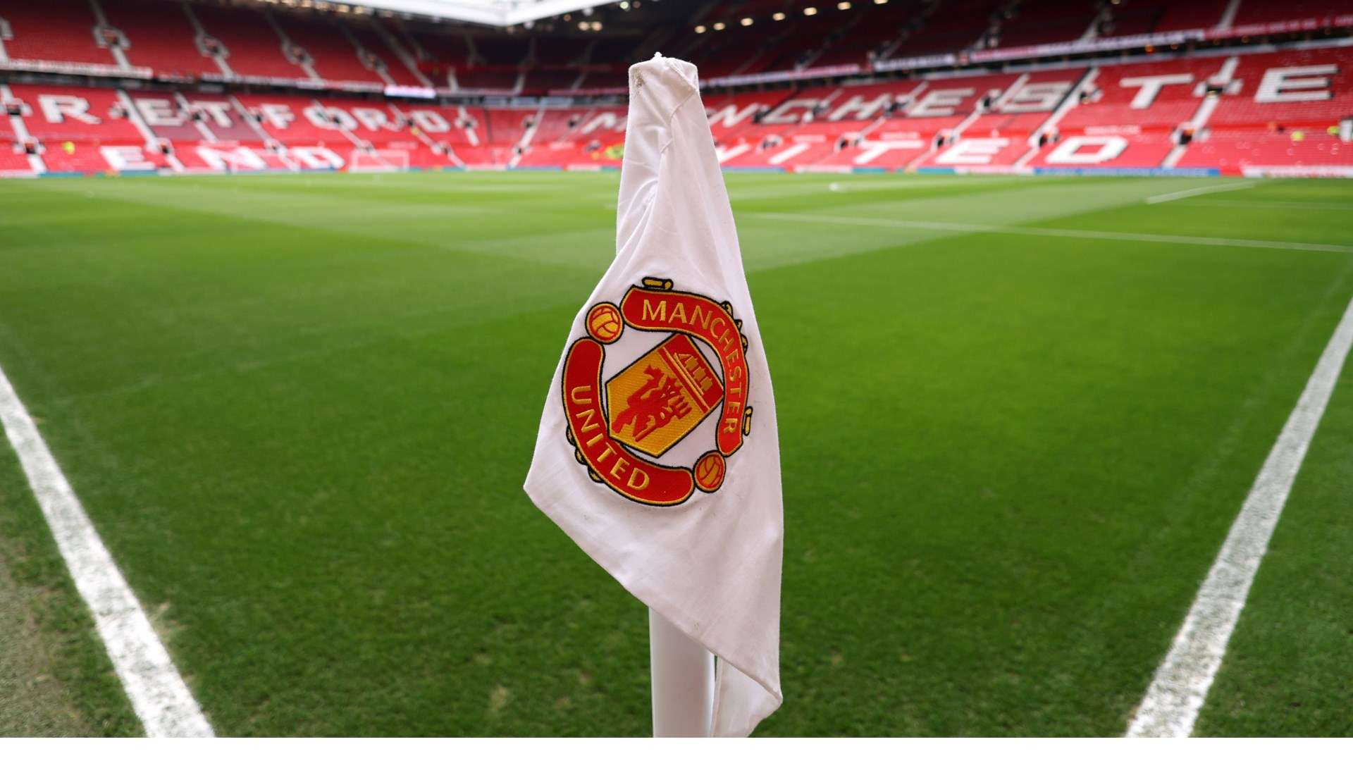 Old Trafford corner flag