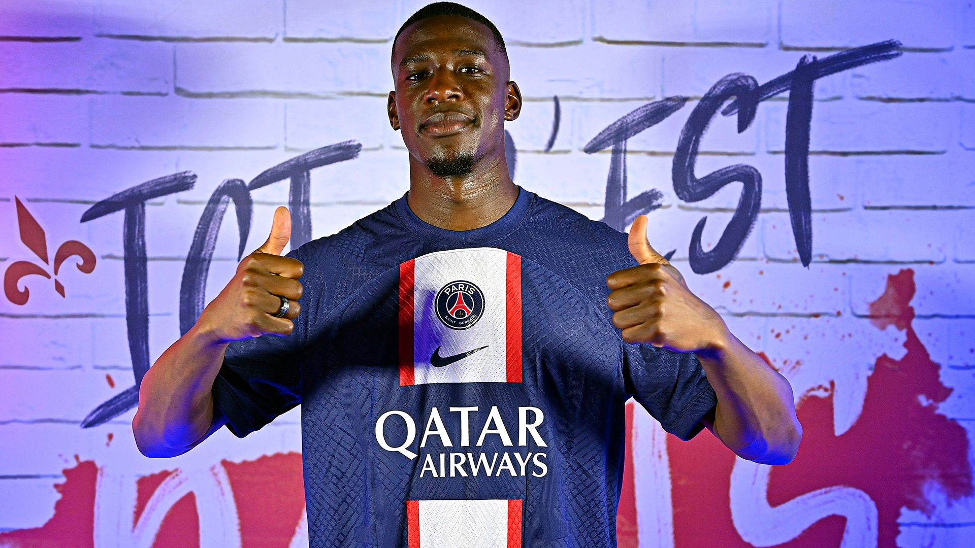 Nordi Mukiele PSG unveil 2022