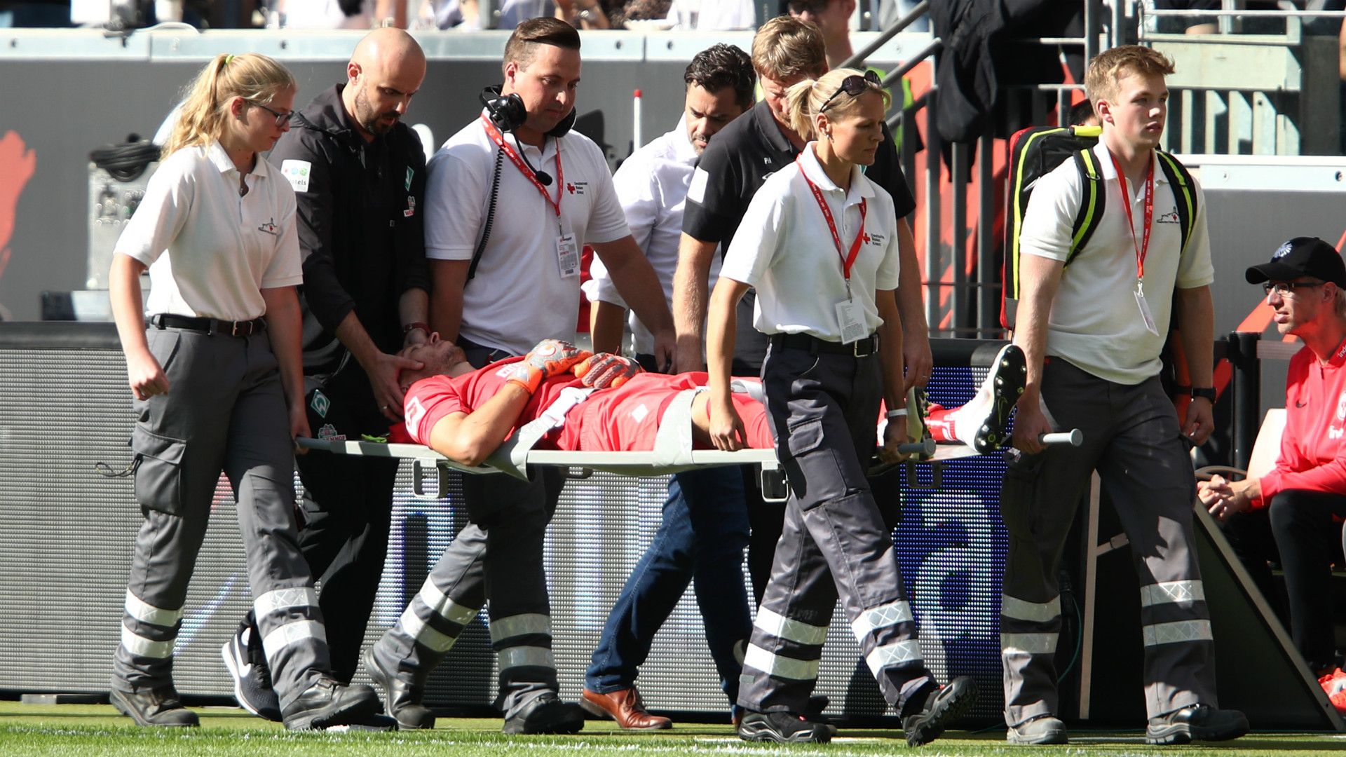 Jiri Pavlenka Eintracht Frankfurt Werder Bremen Bundesliga 01092018