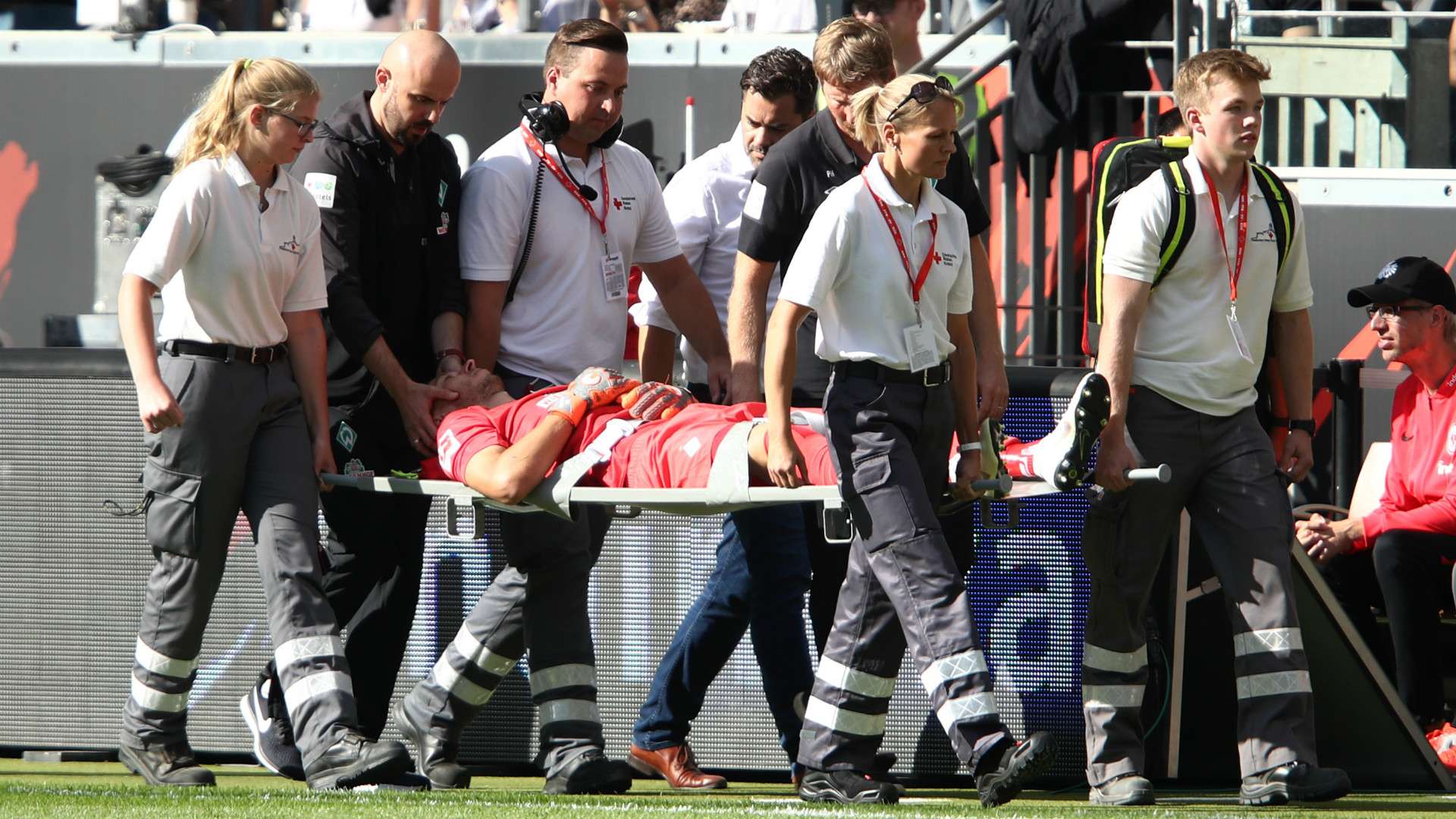 Jiri Pavlenka Eintracht Frankfurt Werder Bremen Bundesliga 01092018