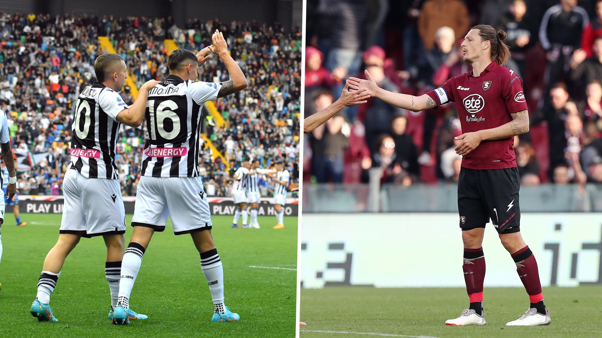 Udinese Salernitana GFX