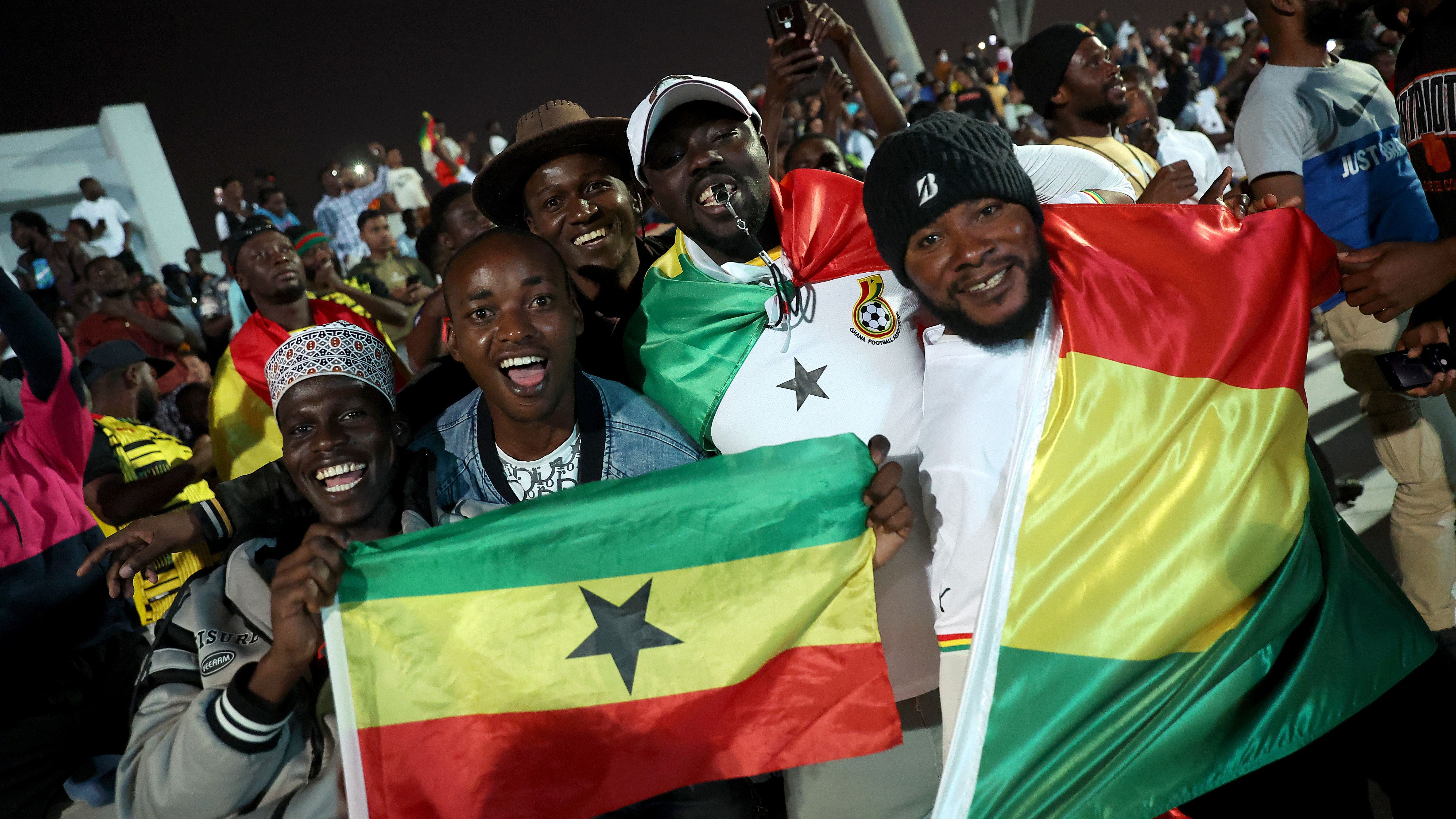 Ghana supporters Qatar World Cup 2022