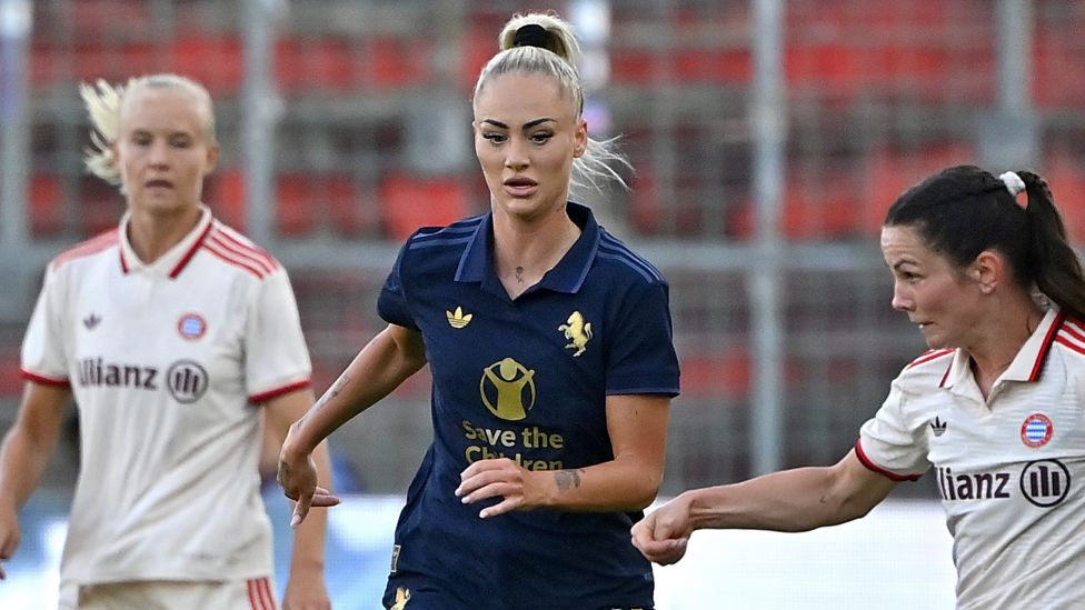 Alisha Lehmann Juventus vs Bayern Munich 2024