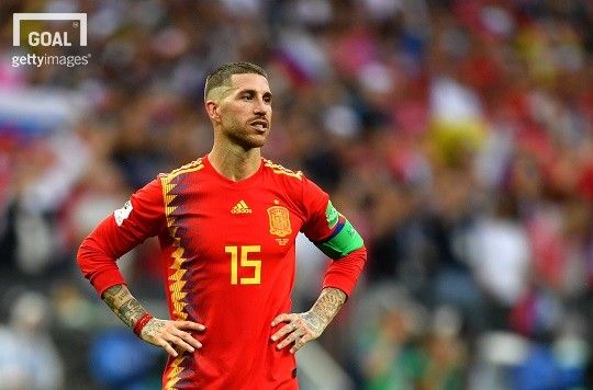 스페인 축구 국가대표팀 주장 세르히오 라모스. 사진=게티이미지