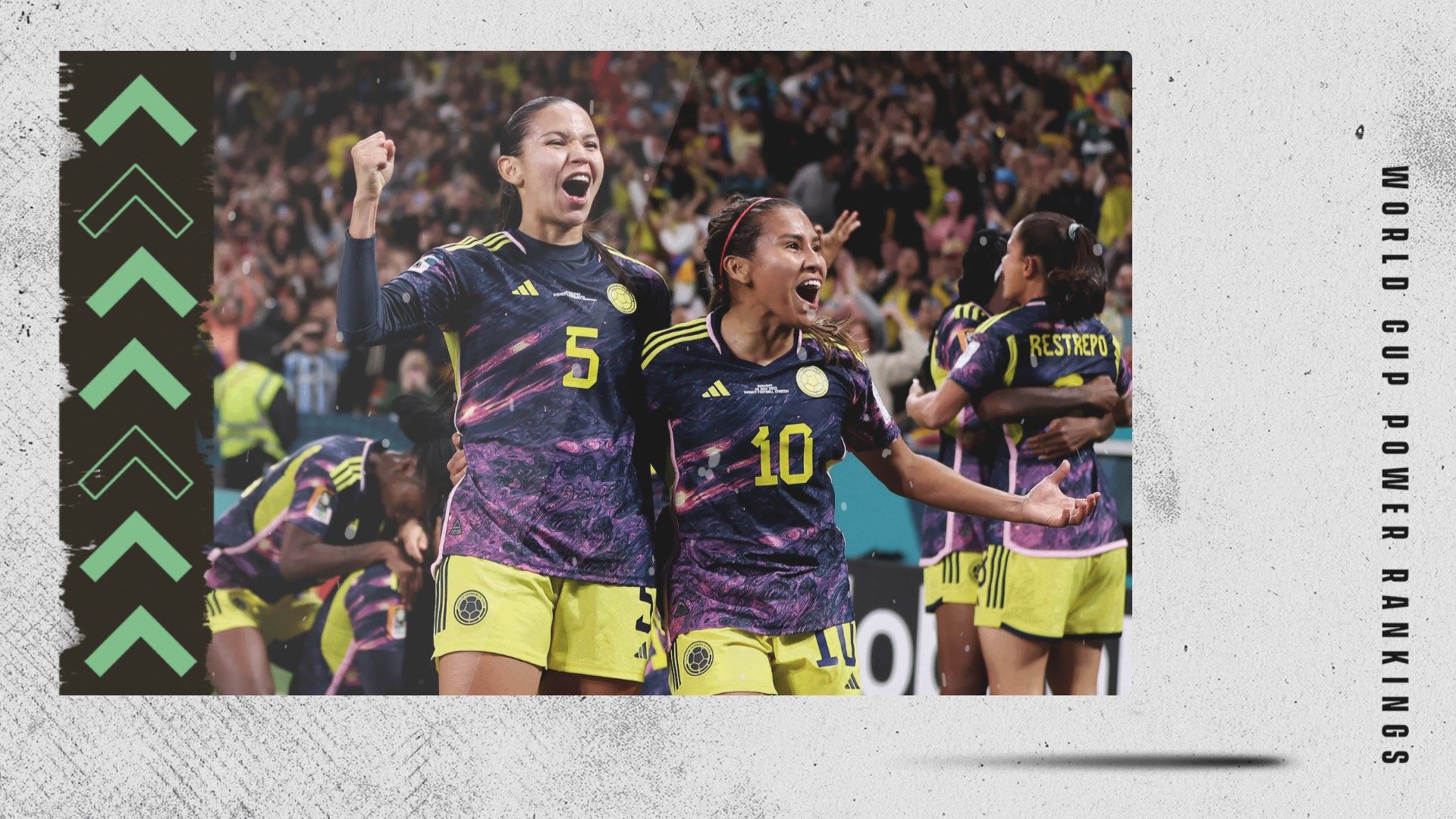 Colombia World Cup power rankings up
