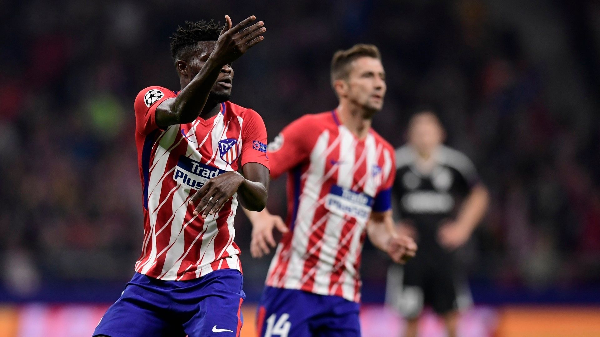 Thomas Partey Atletico de Madrid Qarabag UCL 31102017
