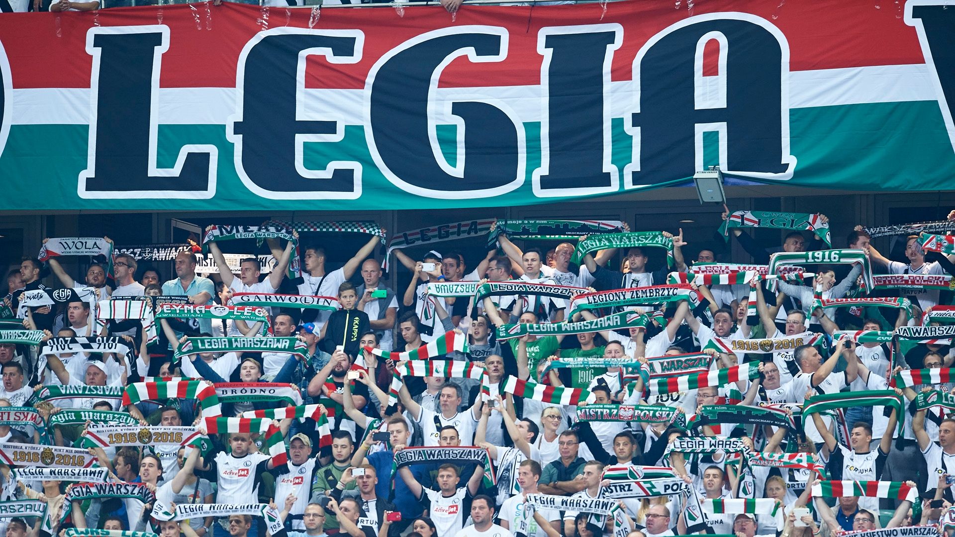 legia warschau fans