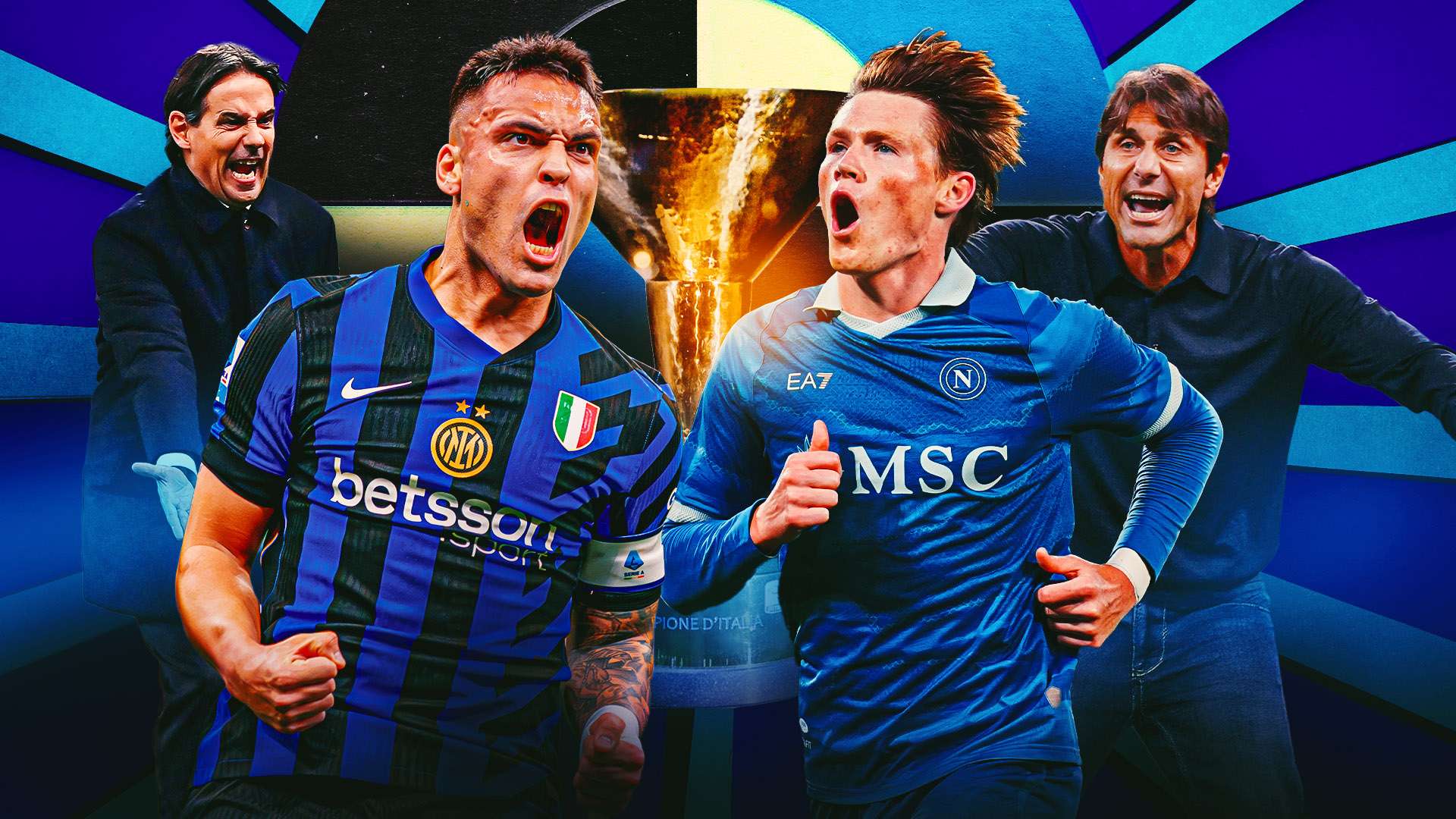 Inter Napoli Serie A title race GFX