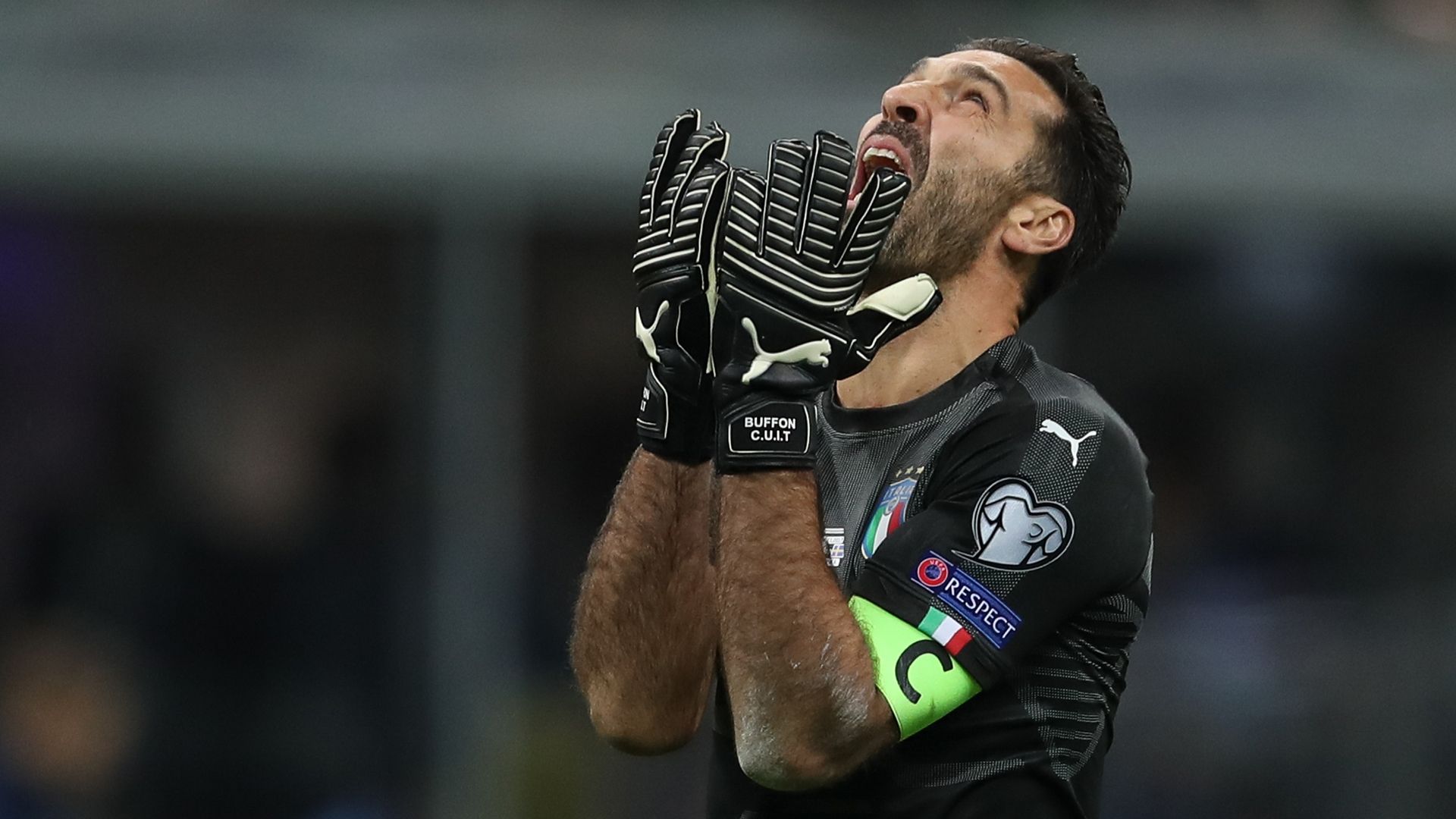 Buffon Italy Sweden World Cup Qualification Play-off 12132017