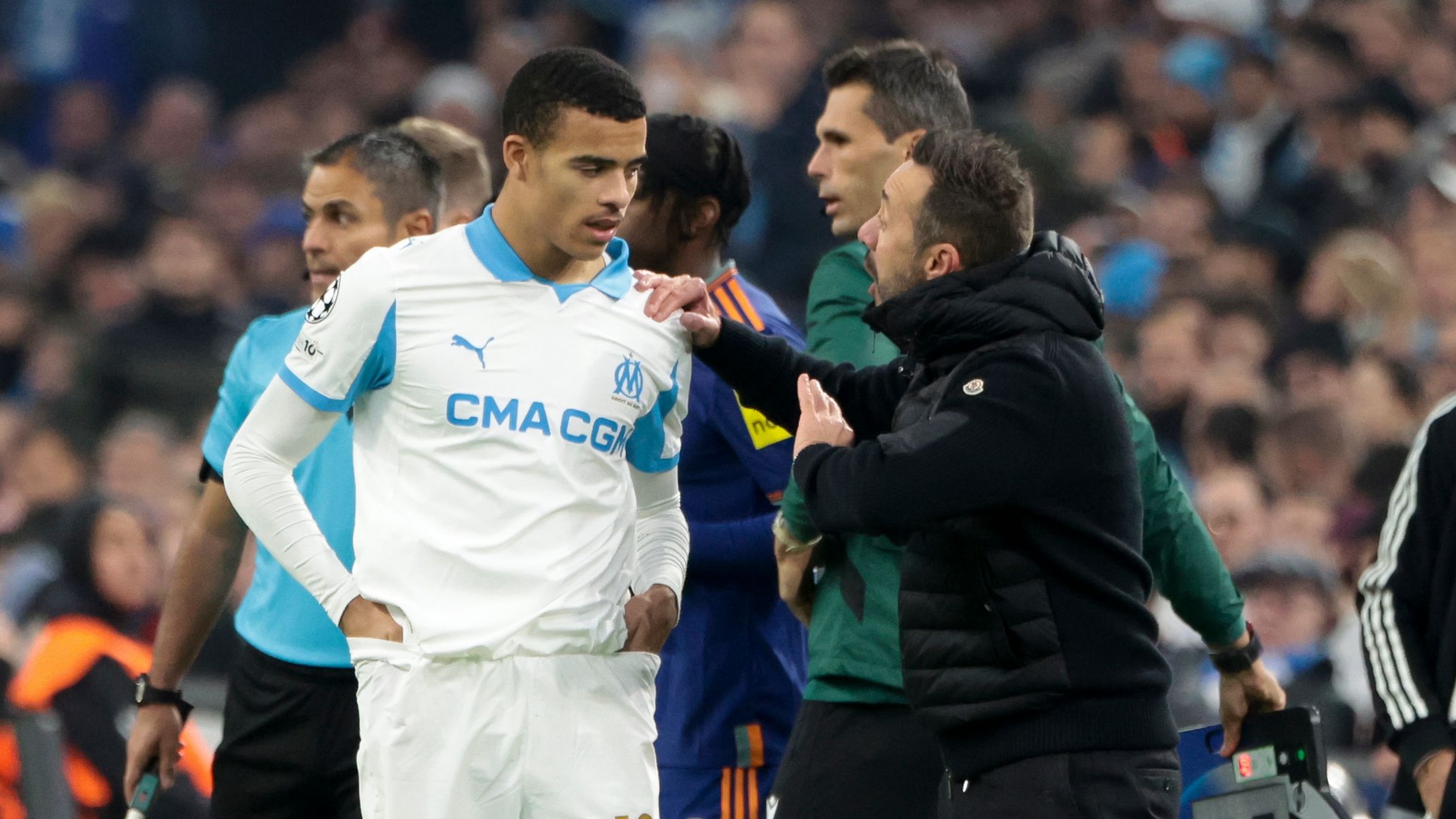 Mason Greenwood Roberto De Zerbi