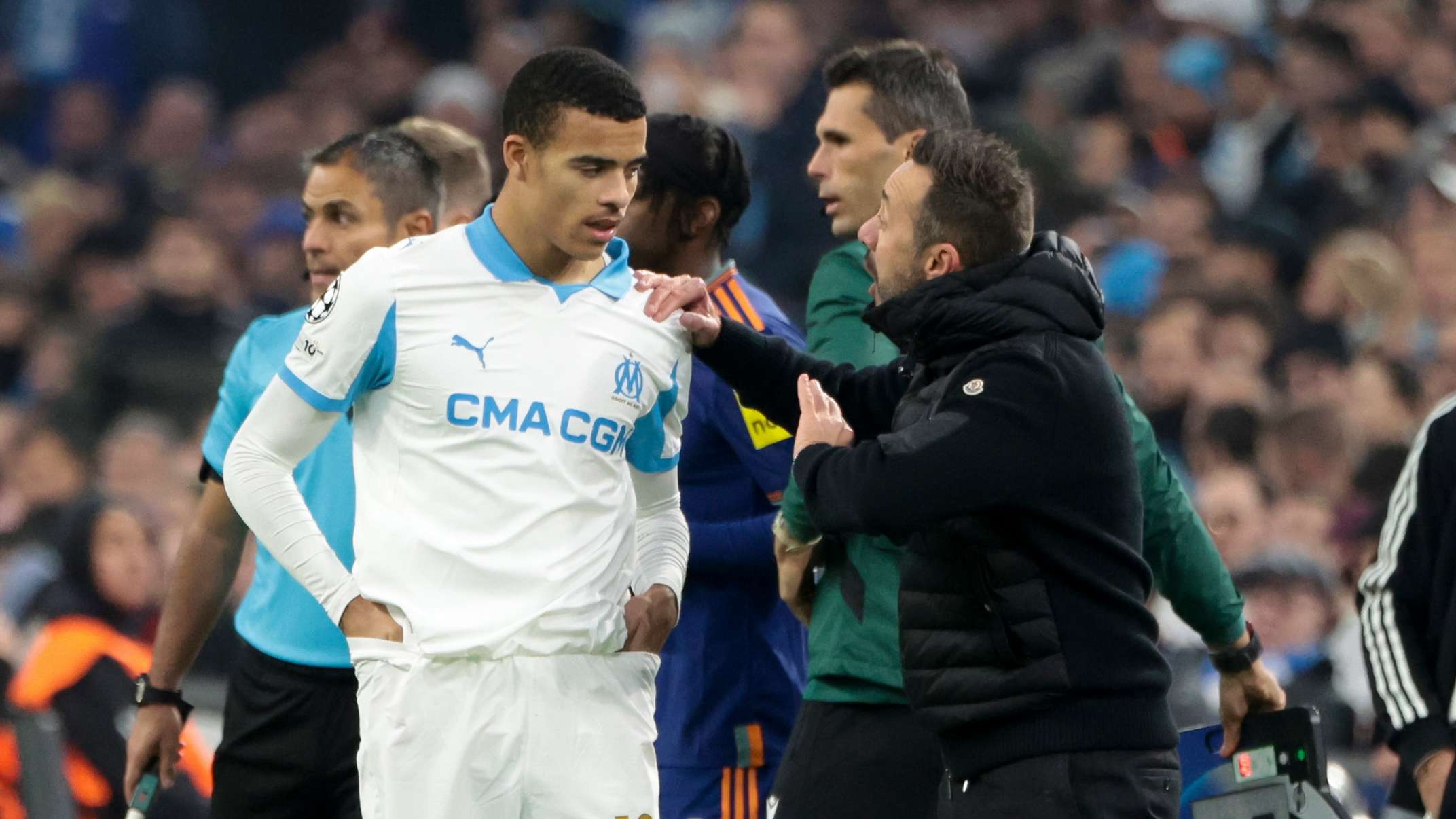 Mason Greenwood Roberto De Zerbi