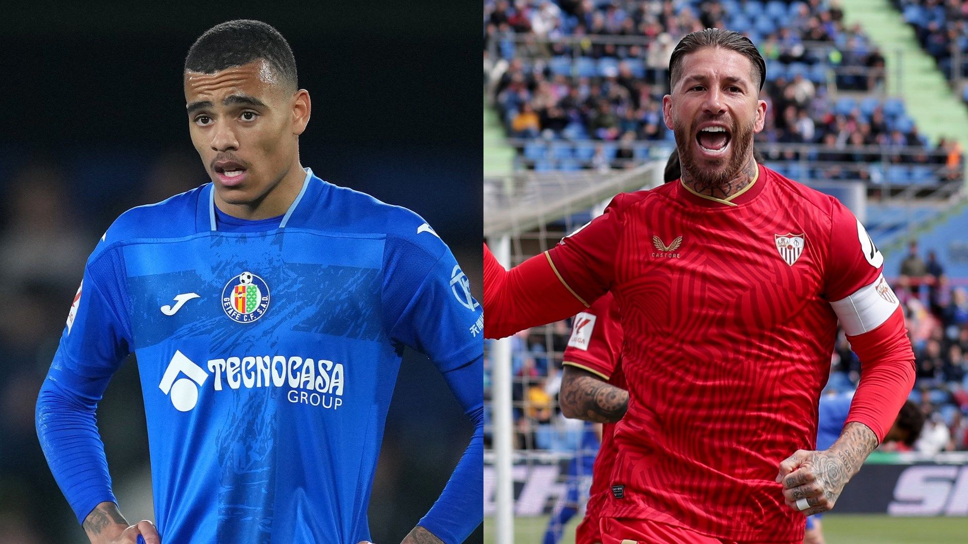 Mason Greenwood Sergio Ramos