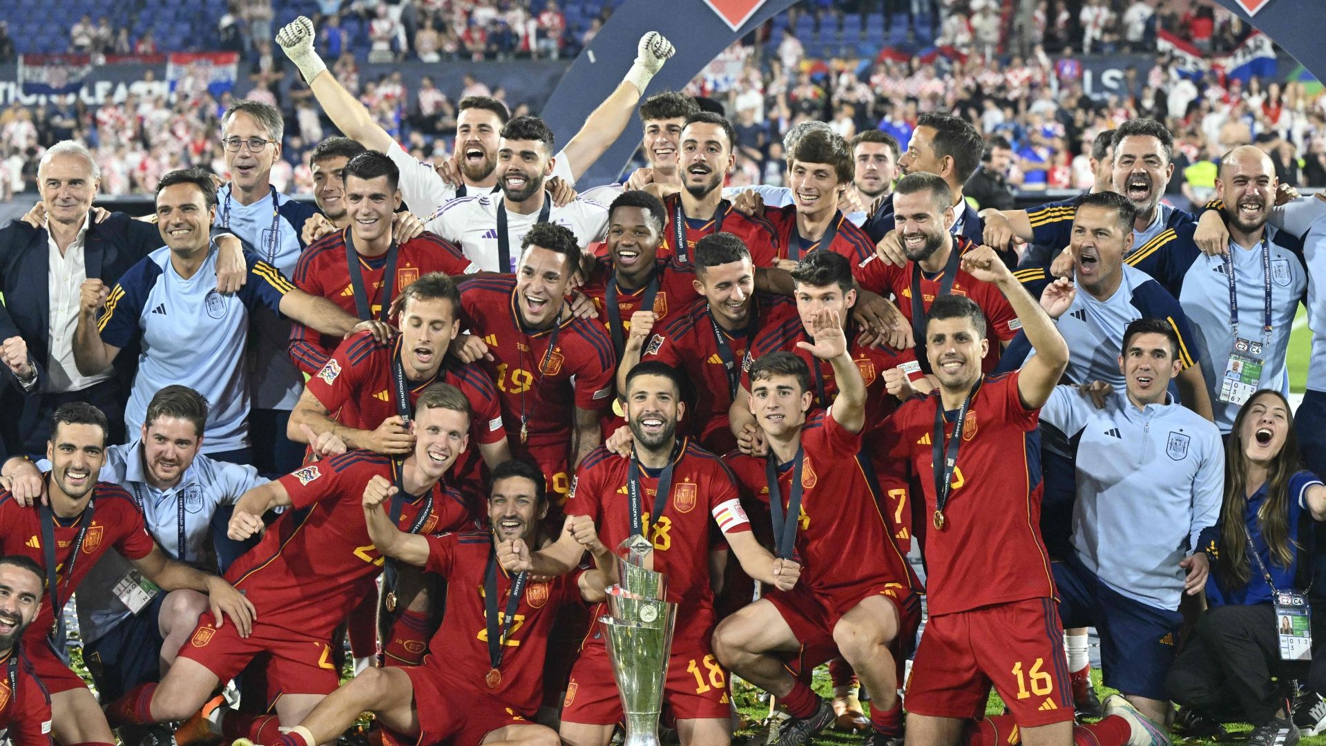 España Nations League campeón