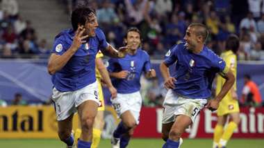 Luca Toni Fabio Cannavaro - Italy 2006