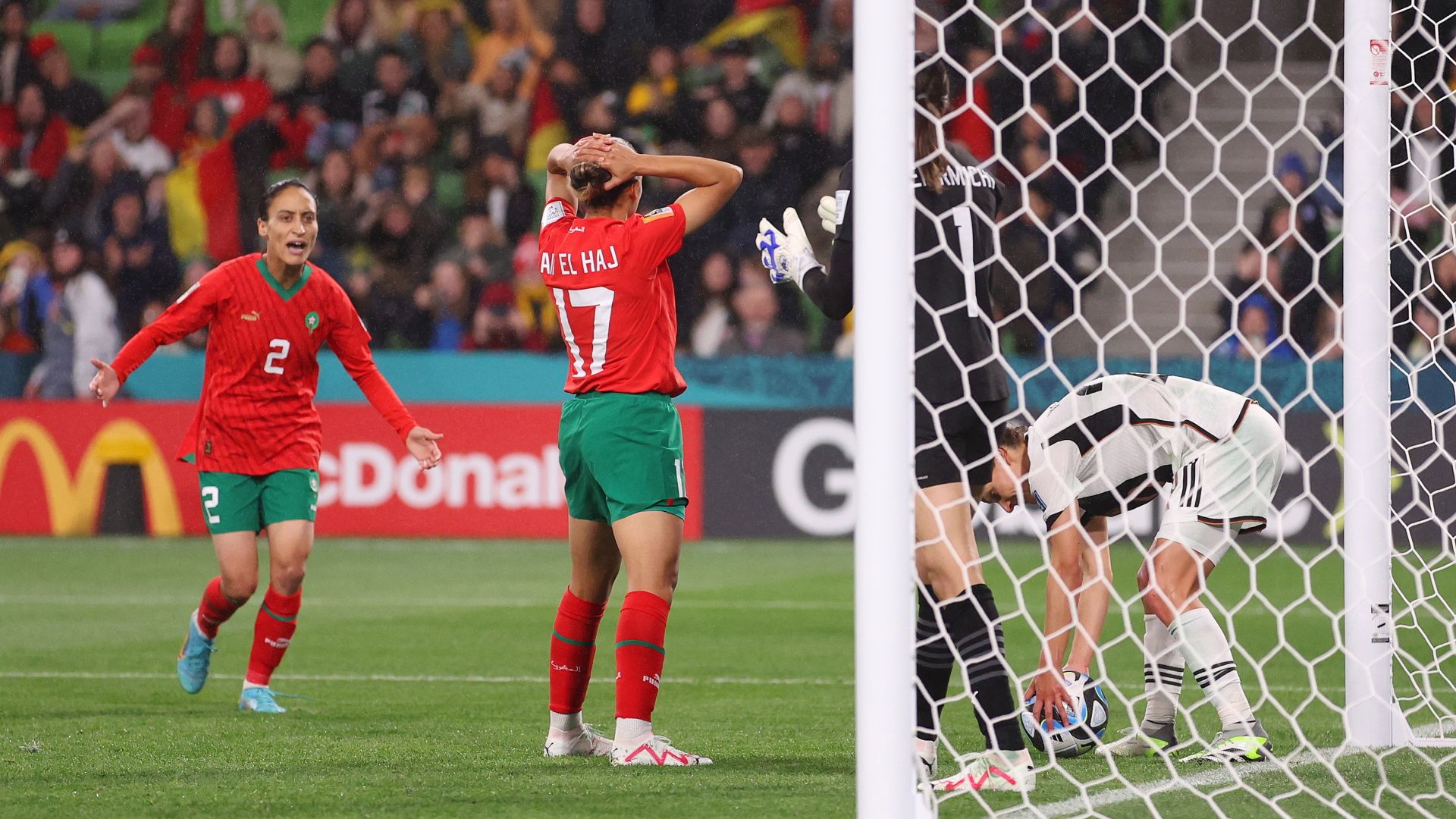 Hanane Ait El Haj, Germany vs Morocco, July 2023