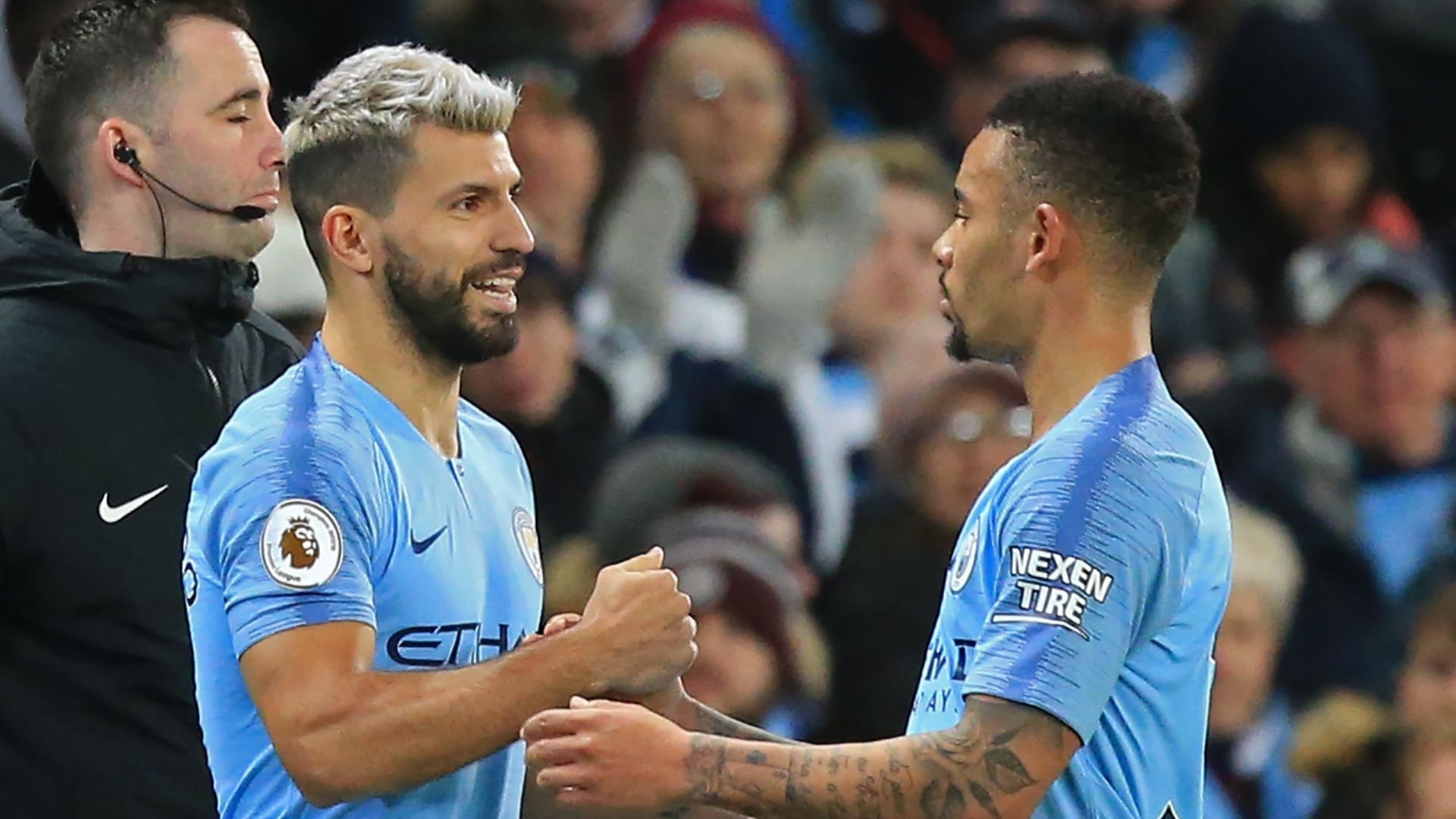 Sergio Aguero, Gabriel Jesus