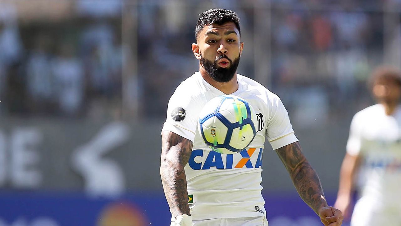 Gabigol Atletico-MG Santos Brasileirao Serie A 12082018