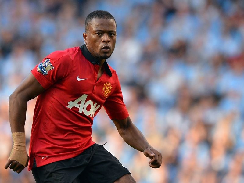 Patrice Evra Manchester City  Manchester United  Premier League 10222013