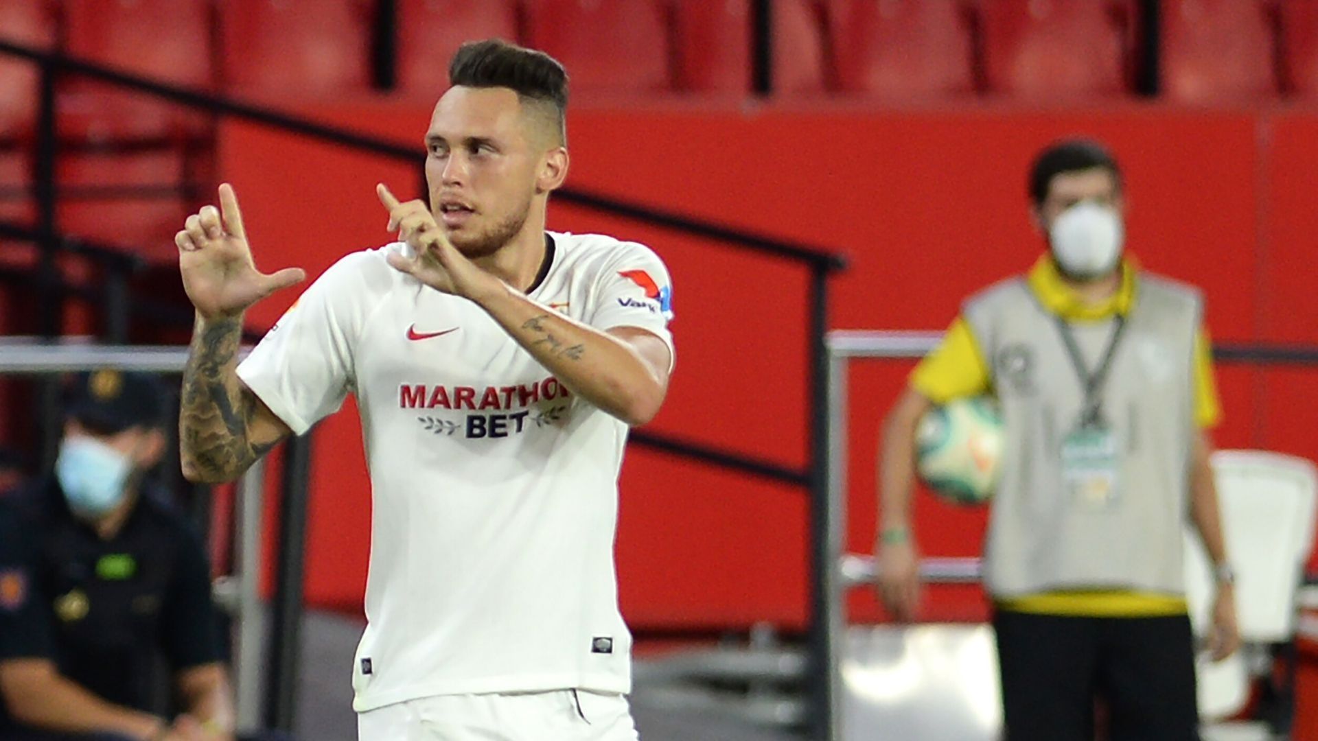 Lucas Ocampos Sevilla Eibar LaLigaq