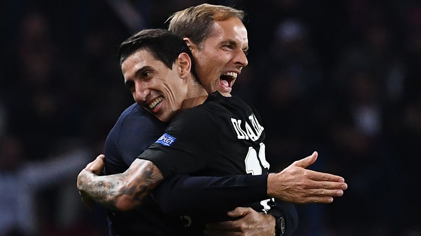 Thomas Tuchel Angel di Maria PSG