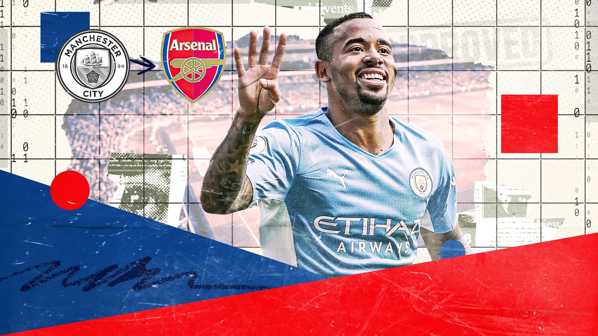 Gabriel Jesus Arsenal GFX