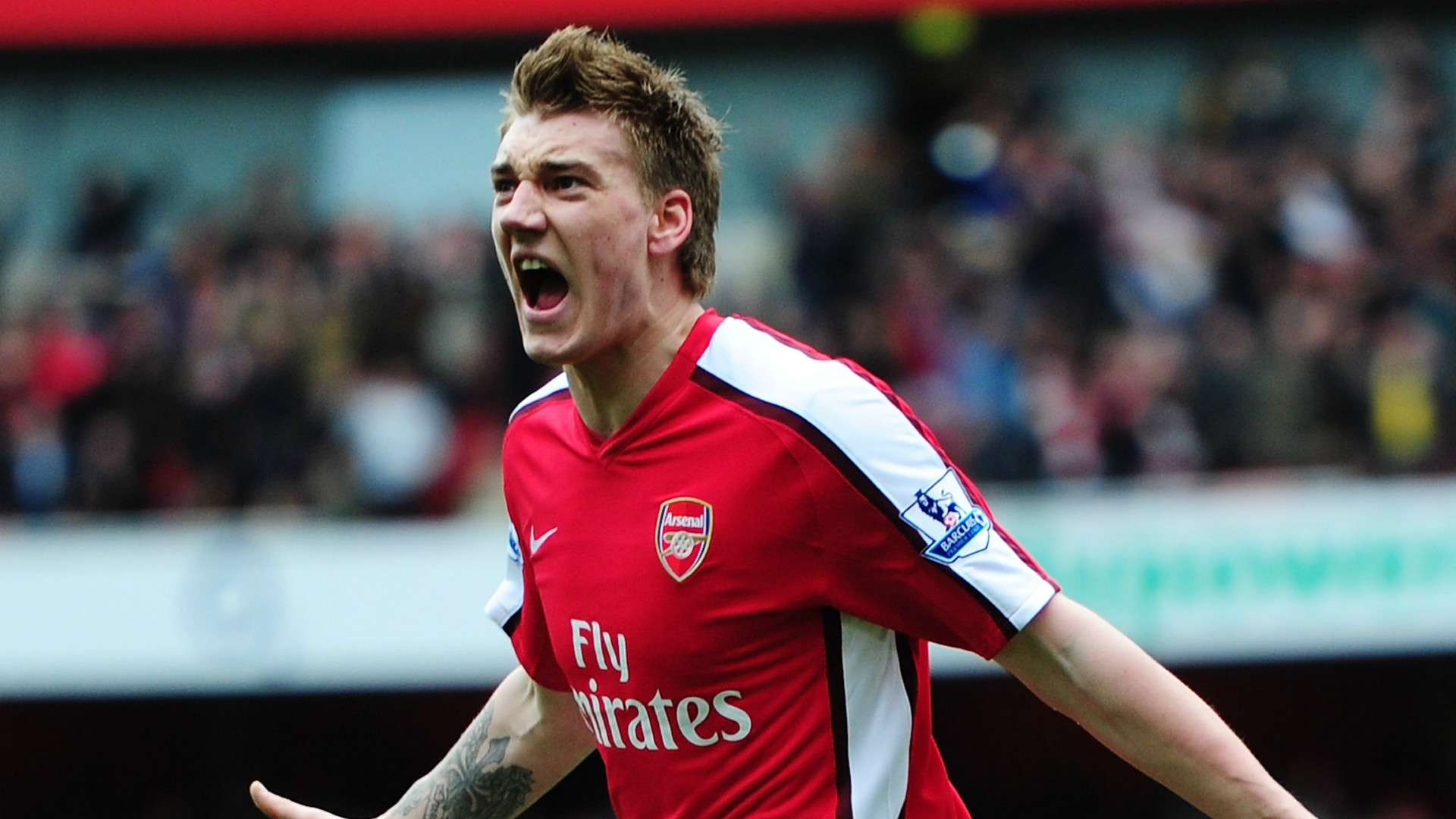 ARSENAL GOALSCORER Nicklas Bendtner