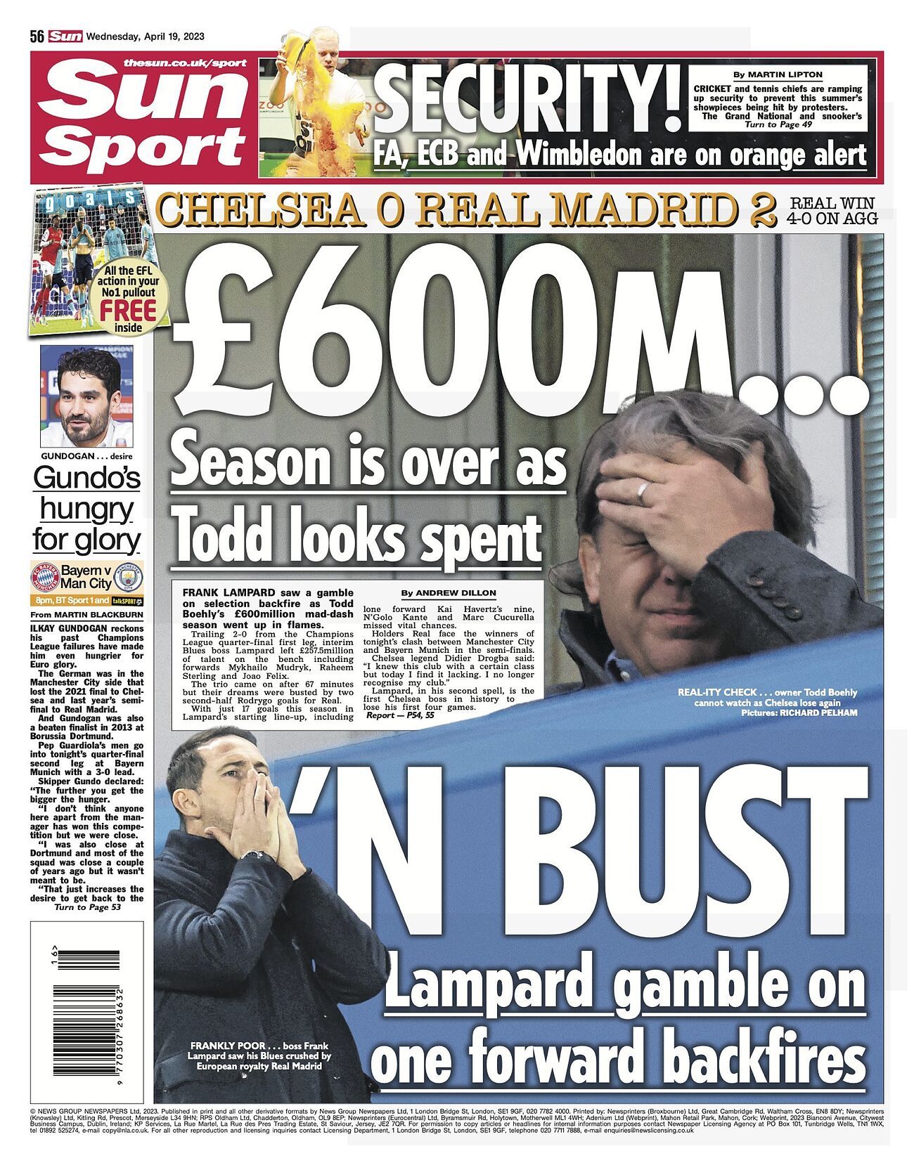 Las portadas 19 de abril 2023