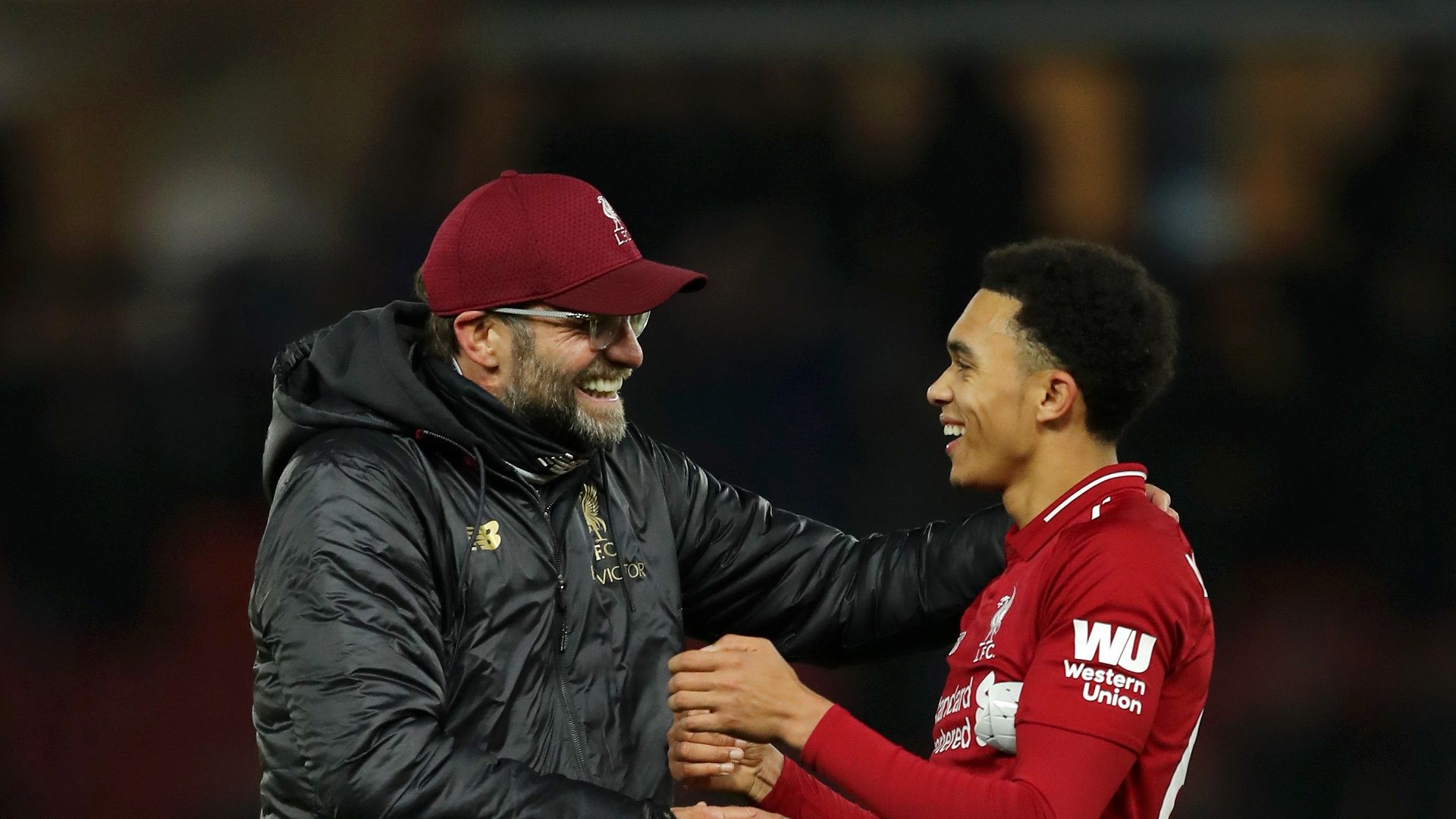 Jurgen Klopp Trent Alexander Arnold Liverpool 24112018