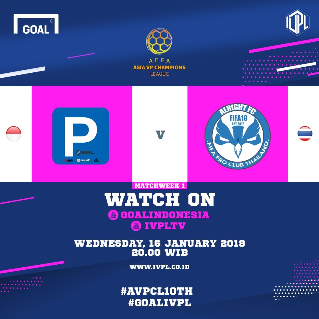 Jadwal AVPCL 2019 - 3