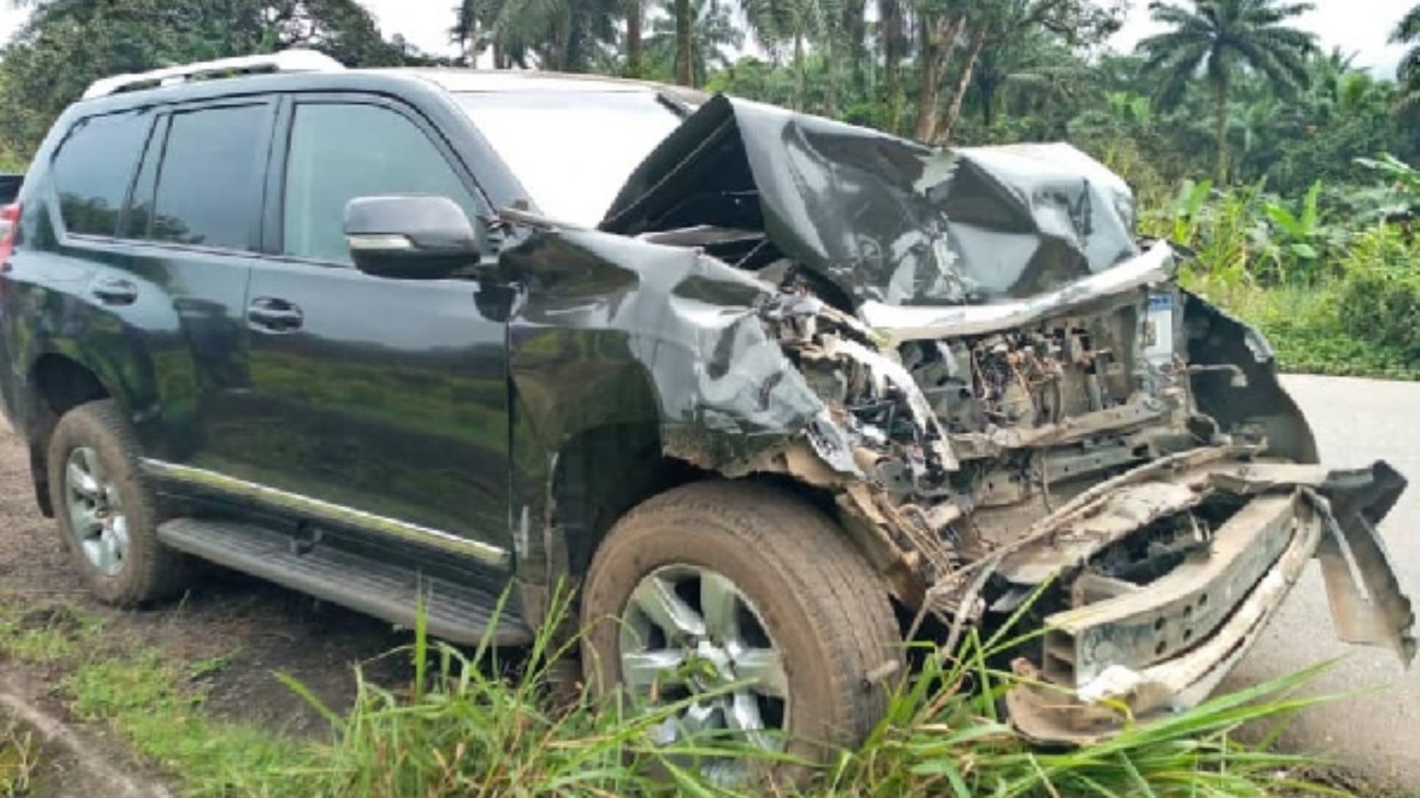 samuel eto'o car crash