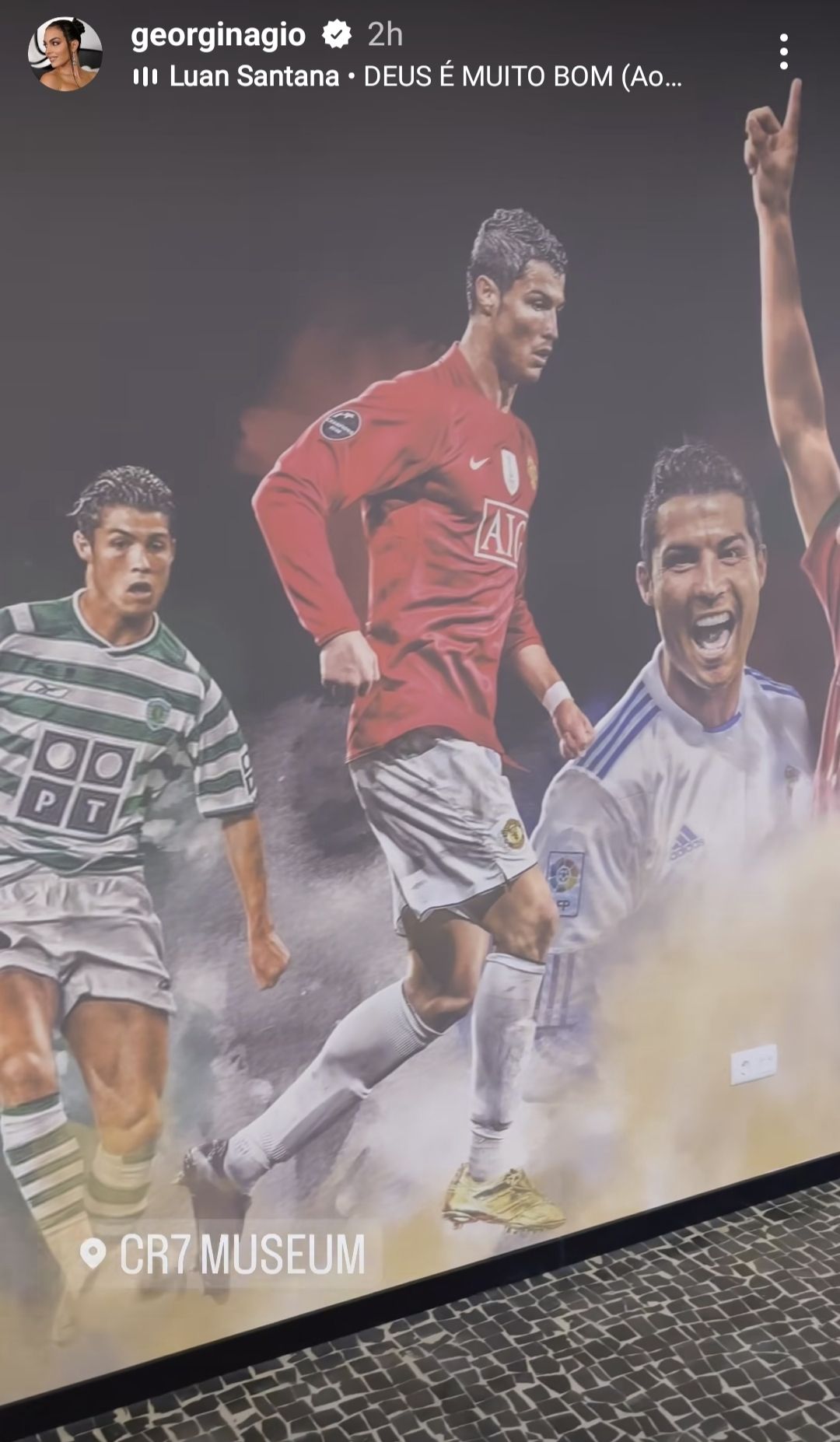 CR7 museum Georgina Rodriguez