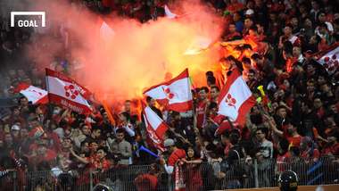 CĐV Hải Phòng biến sân Hàng Đẫy thành San Siro của Việt Nam