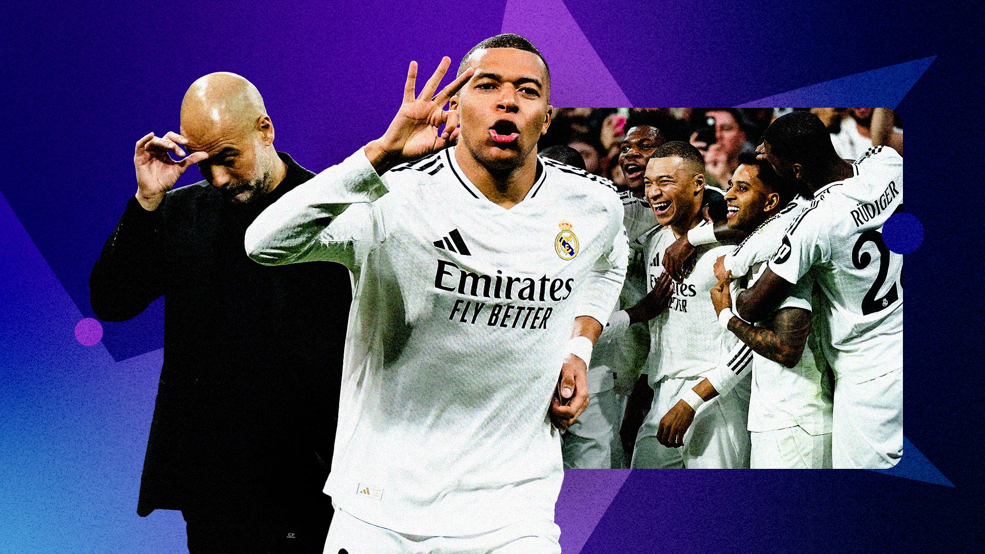 Real Madrid player ratings vs Man City: Kylian Mbappe, that is a masterclass! Hat-trick hero secures Champions League play-off progression as new King of the Galacticos runs riot