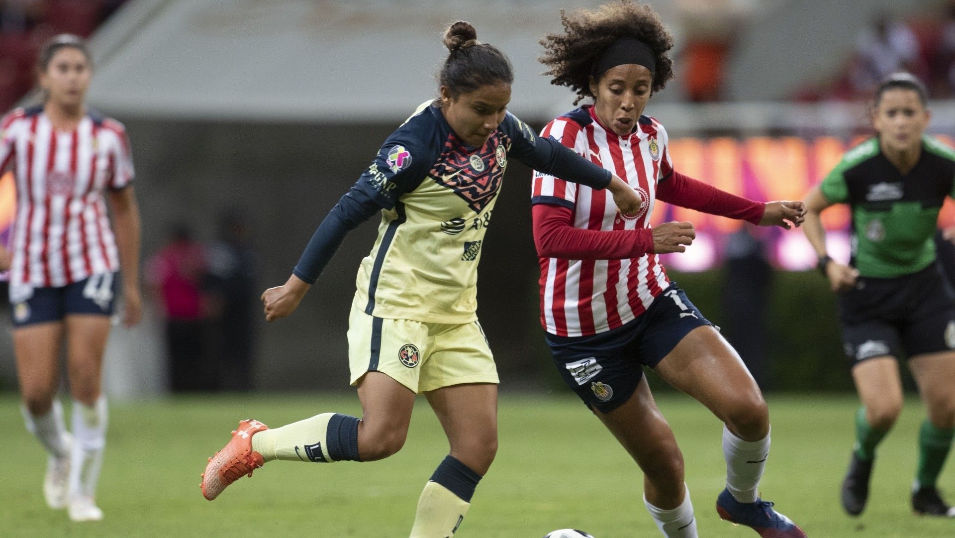 América Chivas Femenil Natalia Mauleón Casandra Montero