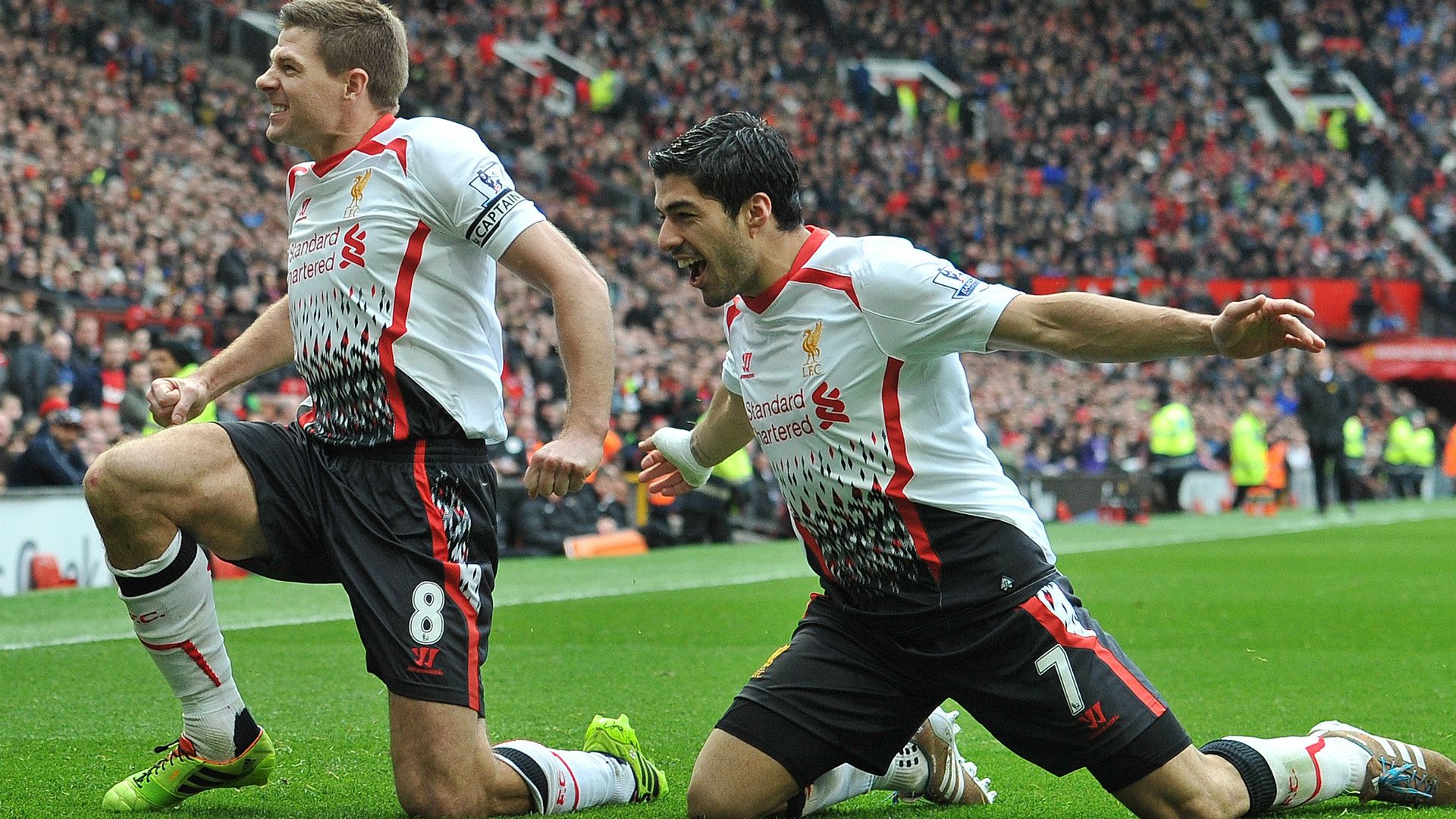 Steven Gerrard & Luis Suarez | 2014