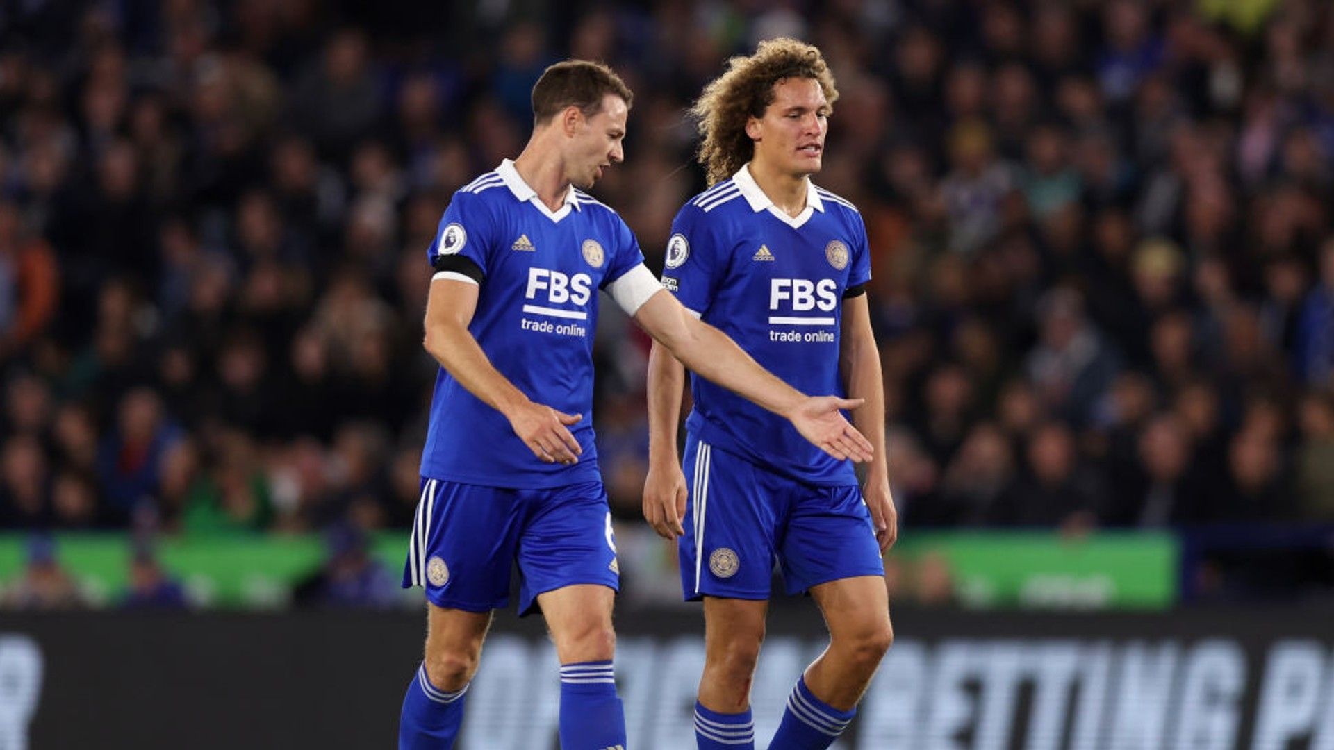 Jonny Evans, Wout Faes, Leicester City.