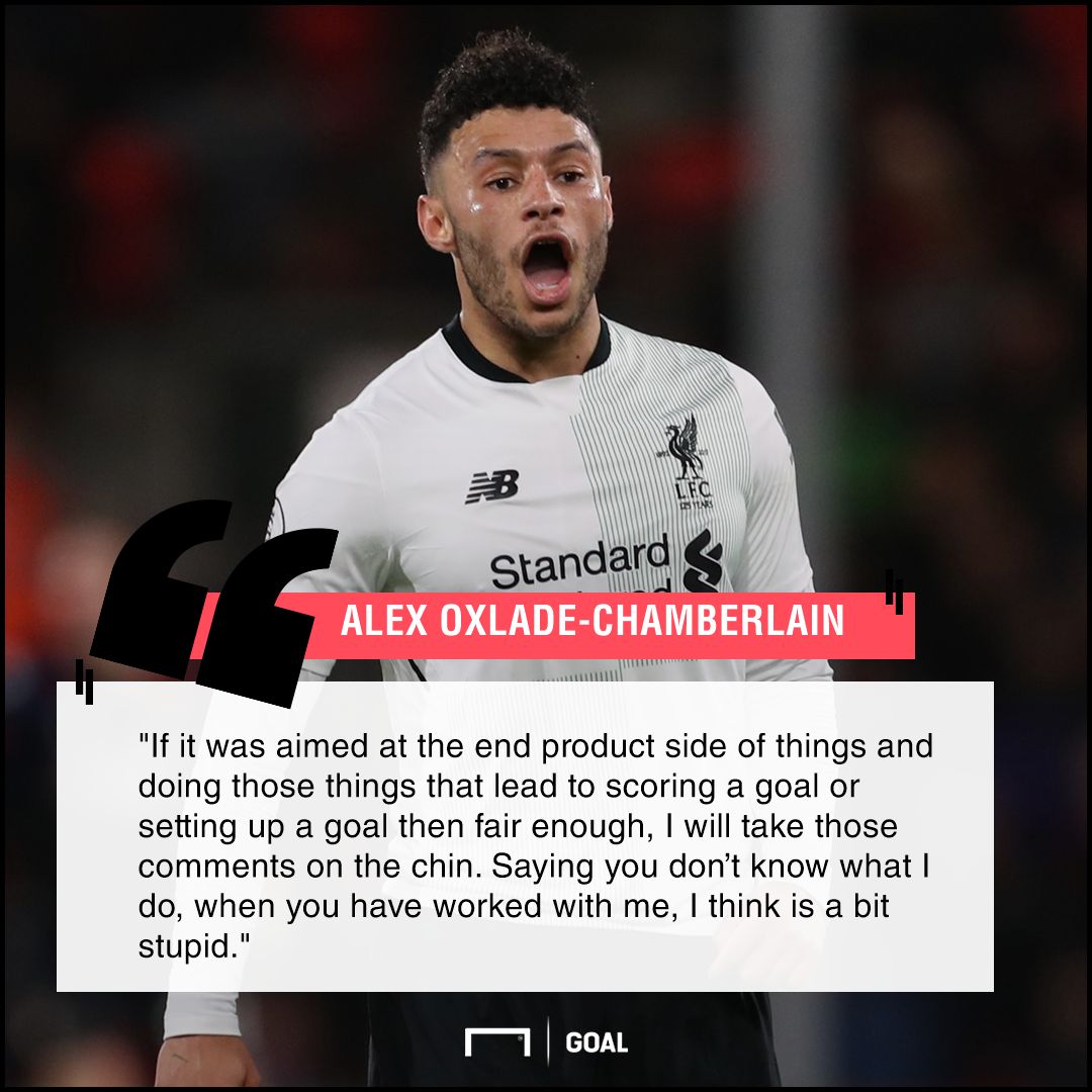 Alex Oxlade-Chamberlain stupid criticism