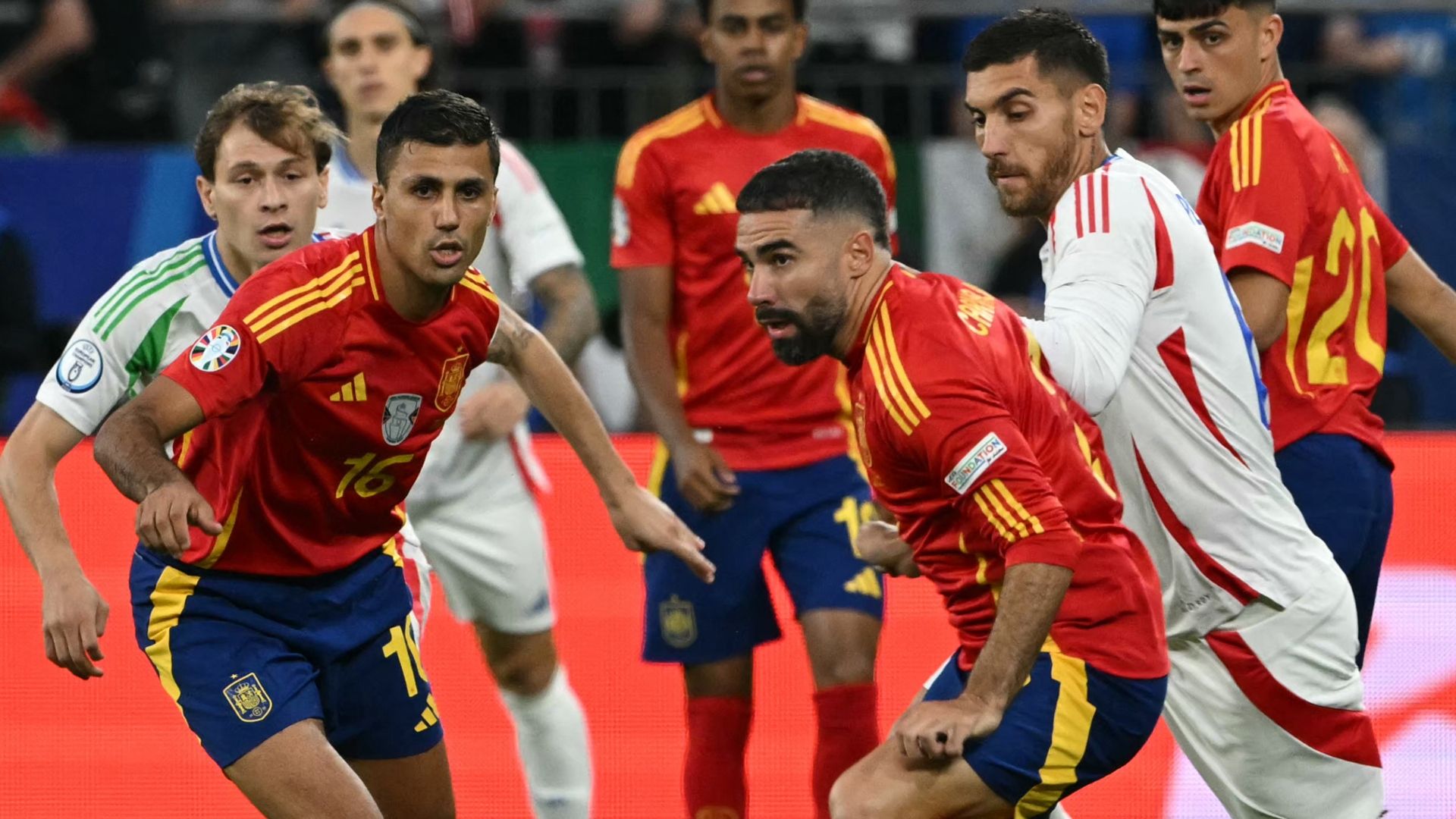 Dani Carvajal España Italia Eurocopa 2024