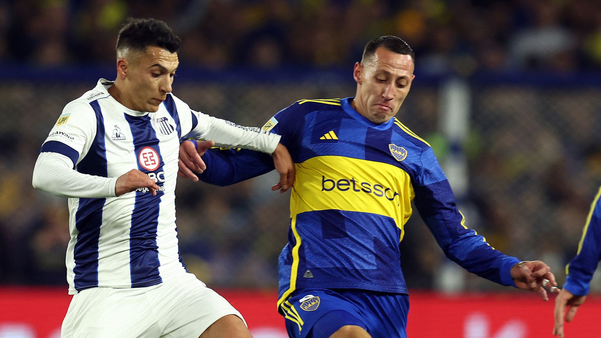 ruben botta cristian lema boca talleres liga profesional 25052024