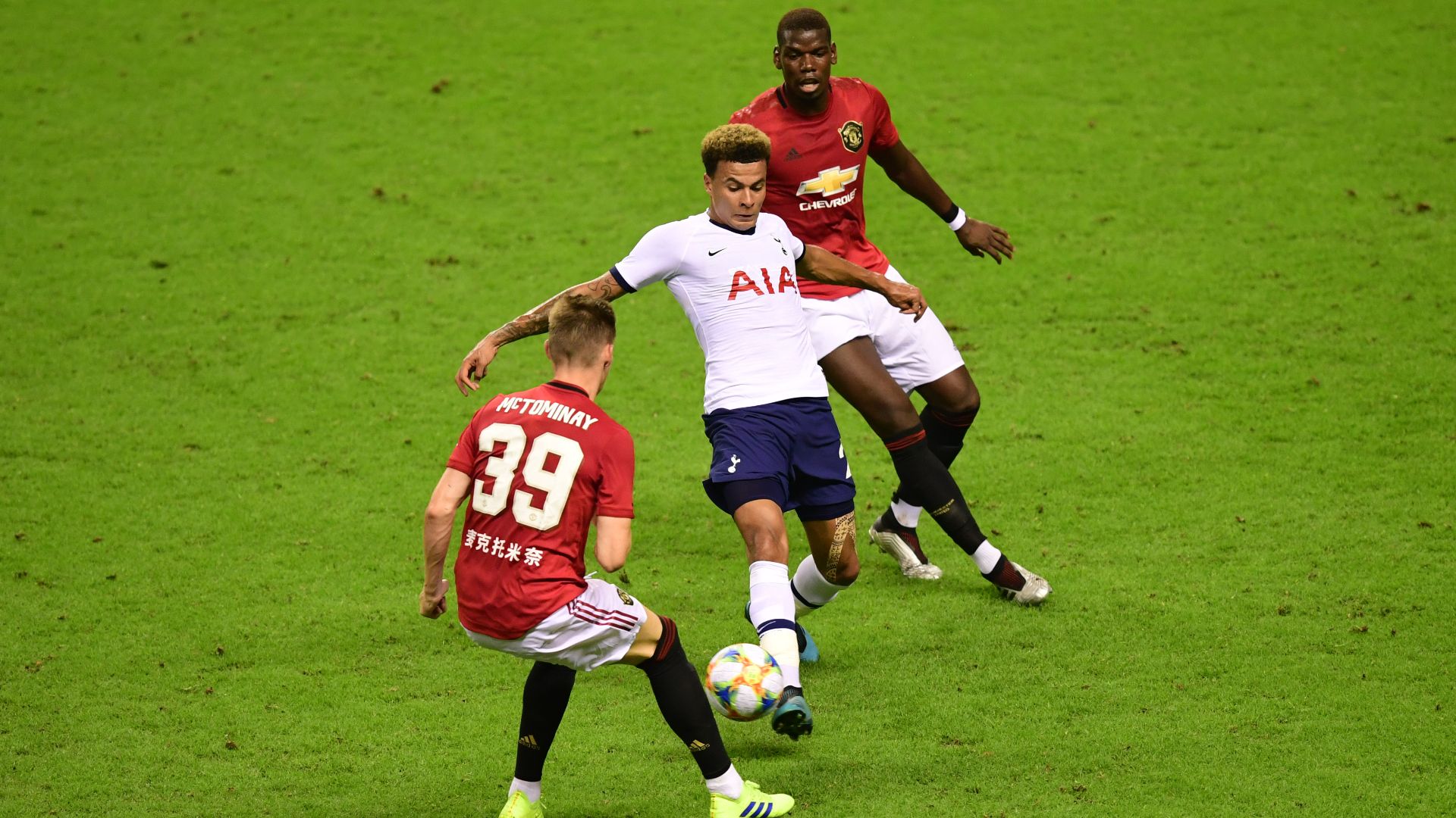McTominay Pogba Dele Alli Manchester United Tottenham