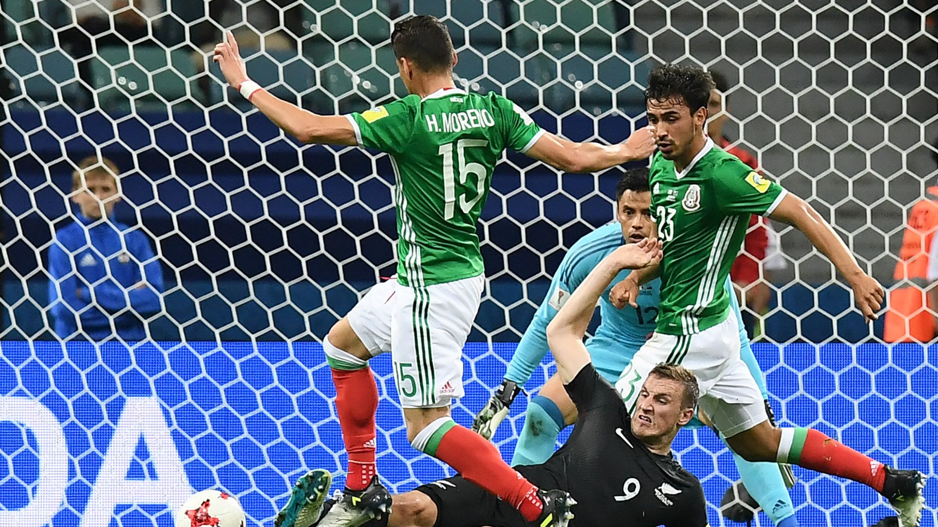 Hector Moreno Oswaldo Alanis Mexico Chris Wood New Zealand