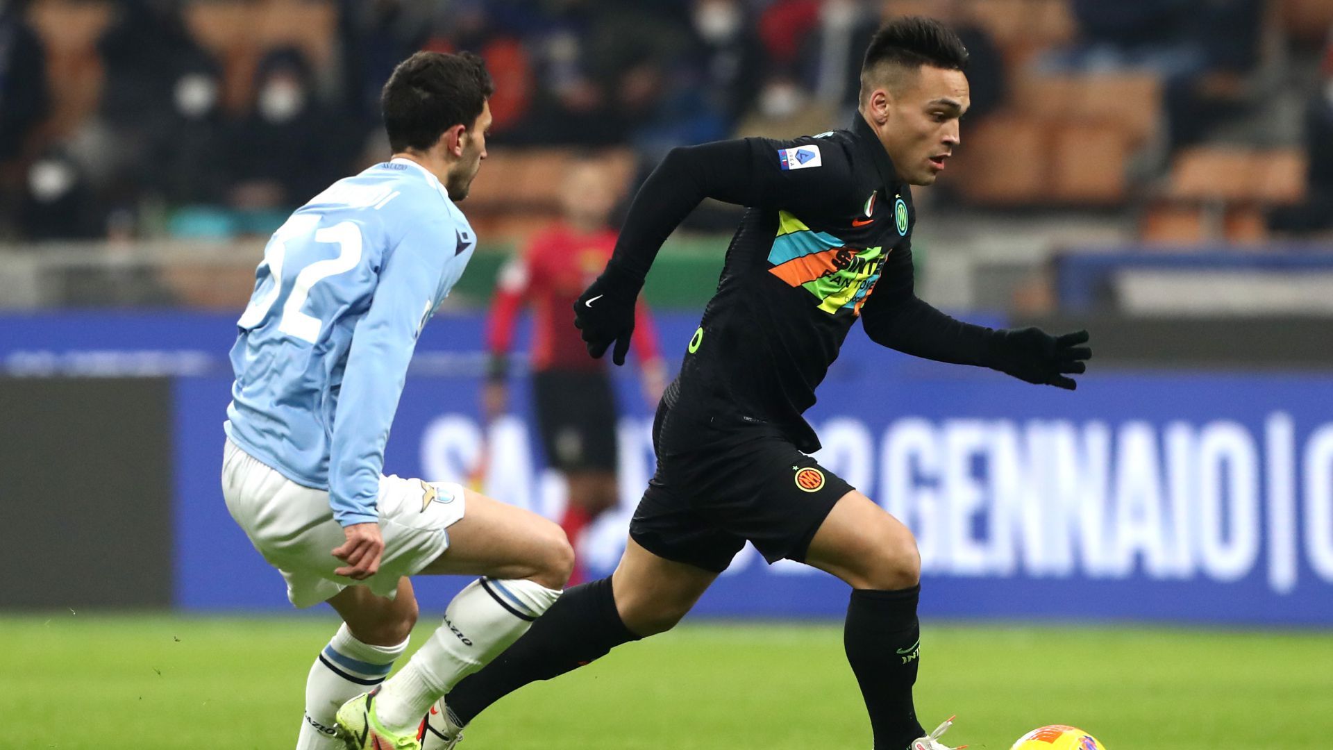 Lautaro Martinez Inter Lazio Serie A