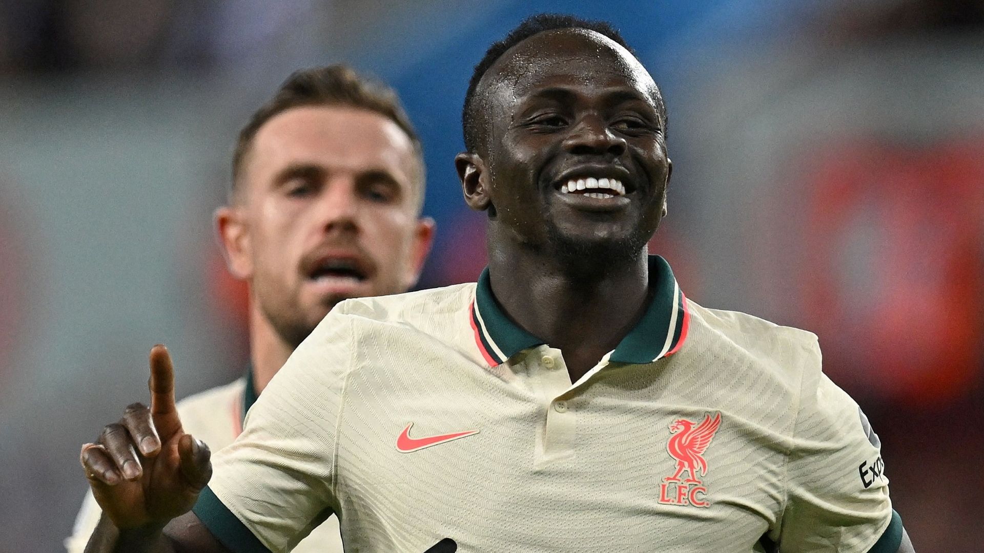 Sadio Mane, Jordan Henderson, Liverpool away 2021-22