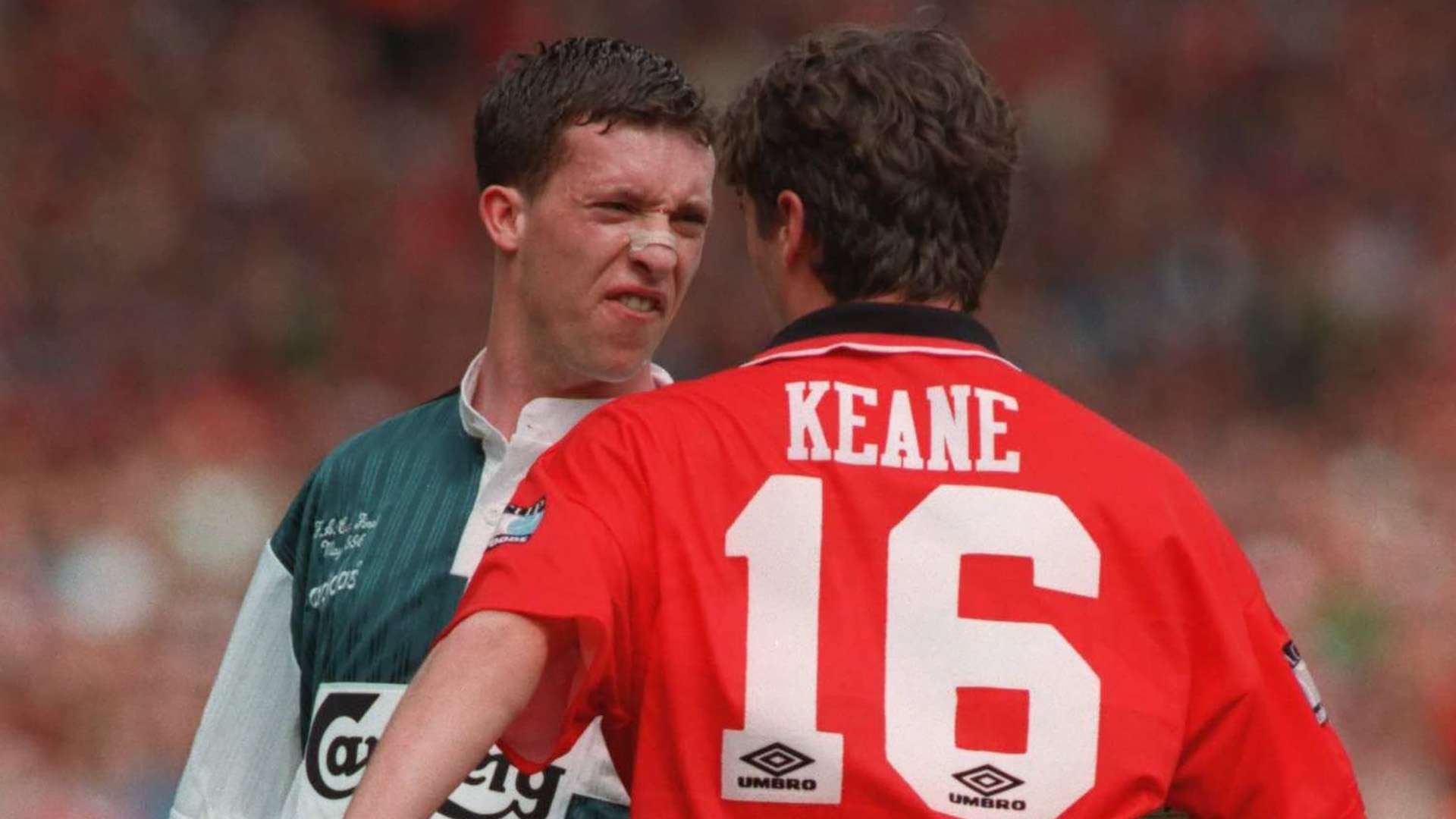 Robbie Fowler Liverpool Roy Keane Manchester United