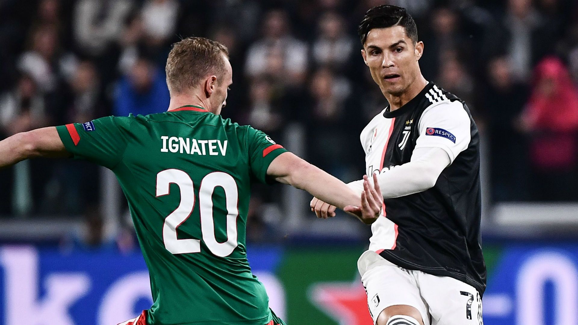 Cristiano Ronaldo Juventus Lokomotiv Champions League
