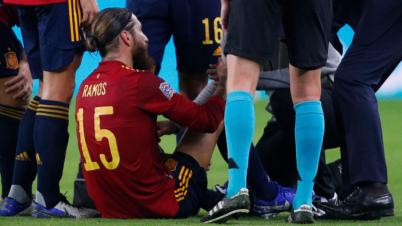 sergio ramos españa alemania nations league