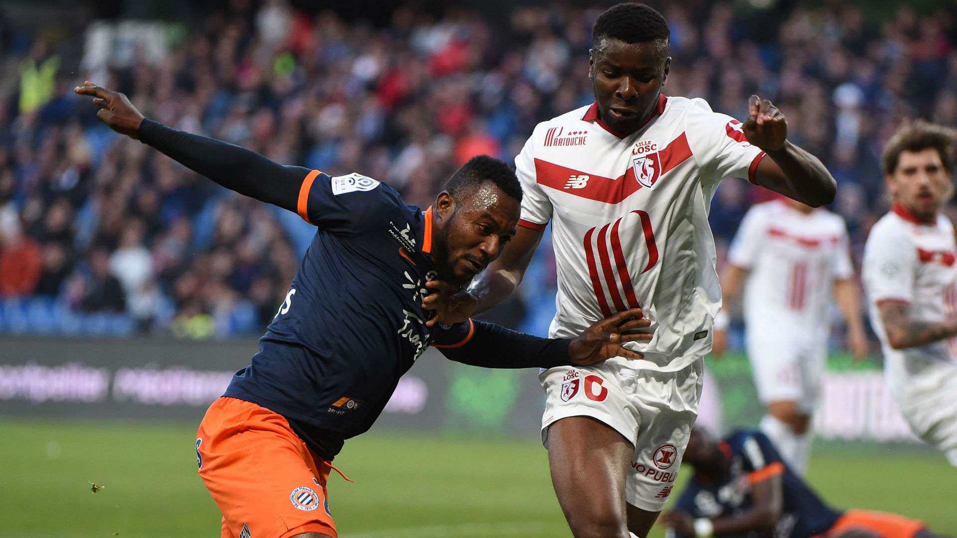 Stephane Sessegnon Ibrahim Amadou Montpellier Lille Ligue 1 29042017