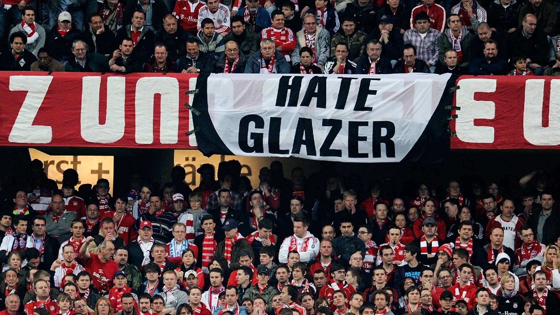 Manchester United Fans Glazer Protest