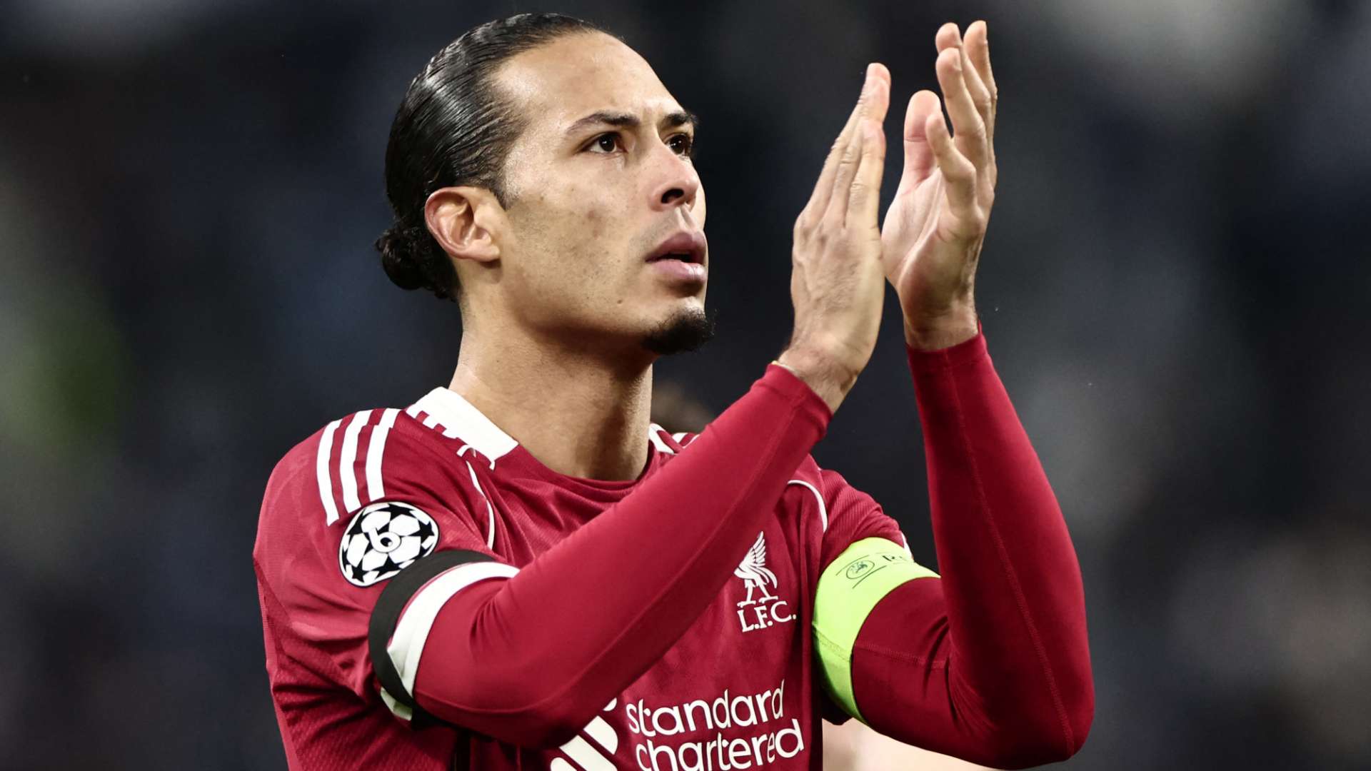Virgil van Dijk Liverpool 2025-26 Champions League